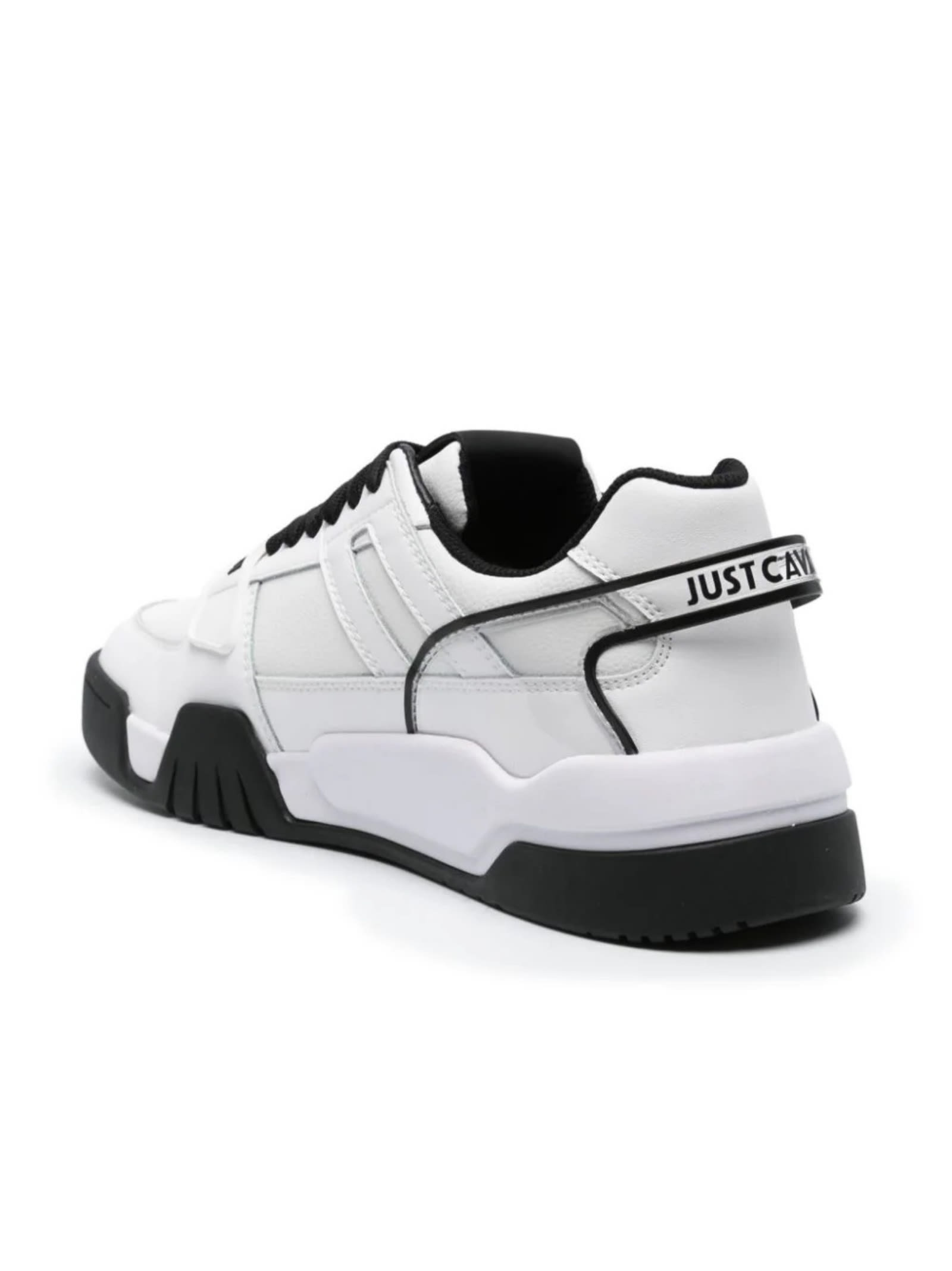 Just Cavalli Sneakers Men Color White In White