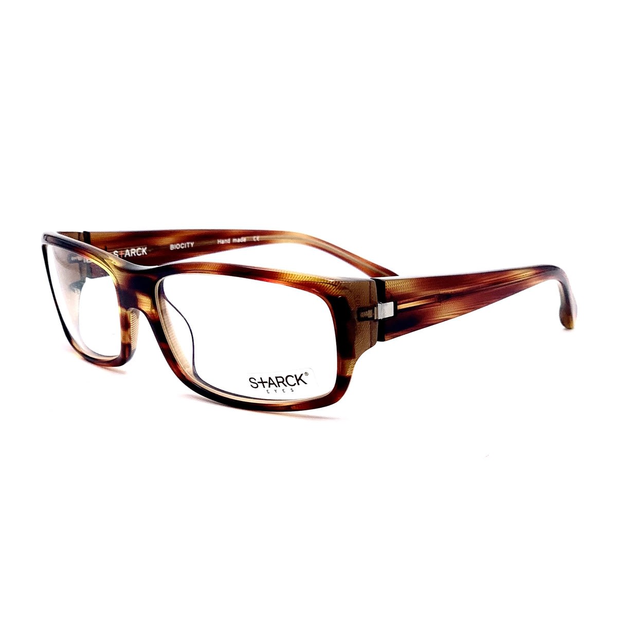 Philippe Starck Pl0803 Glasses In Marrone