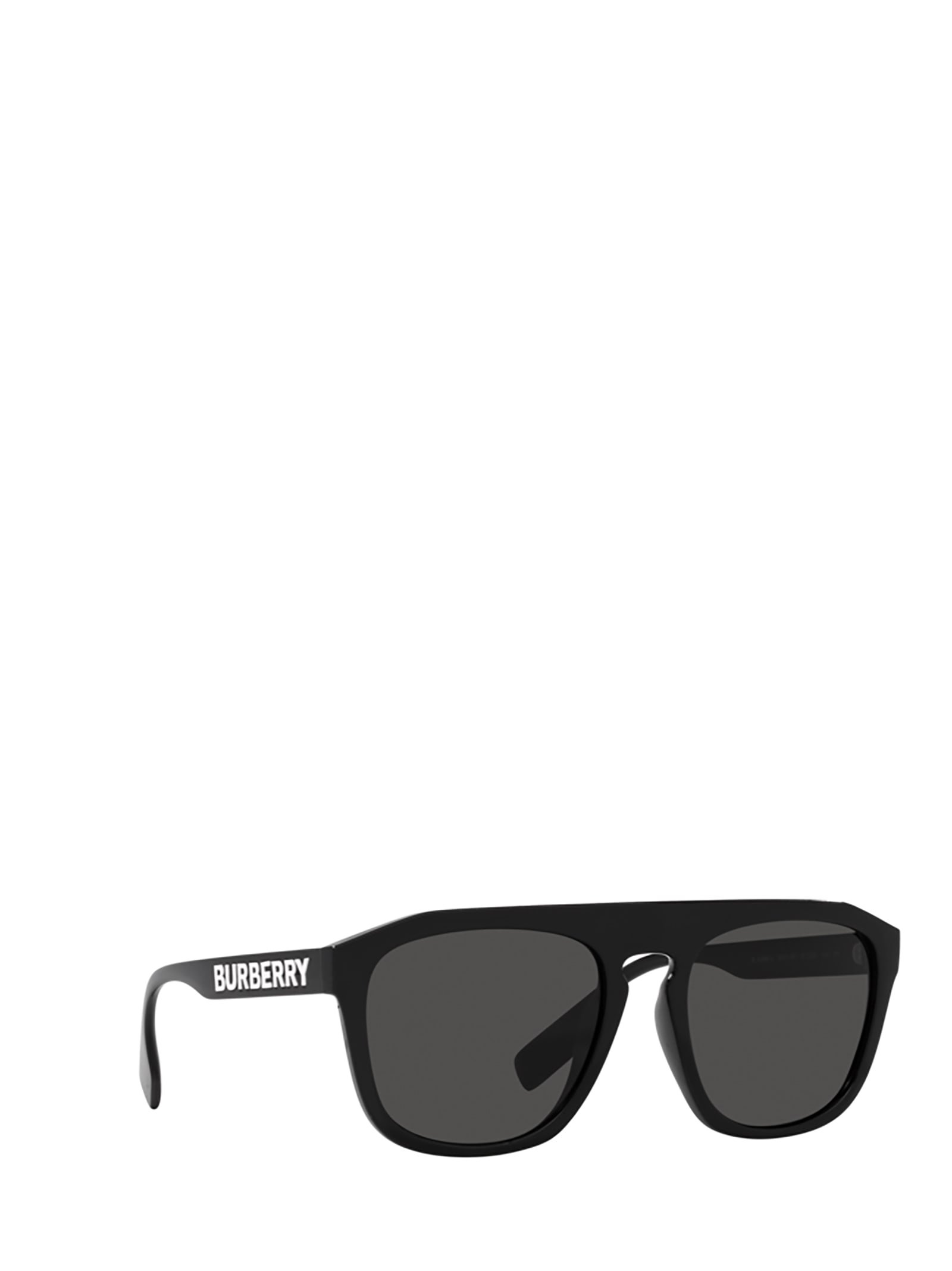 Shop Burberry Eyewear Be4396u Black Sunglasses