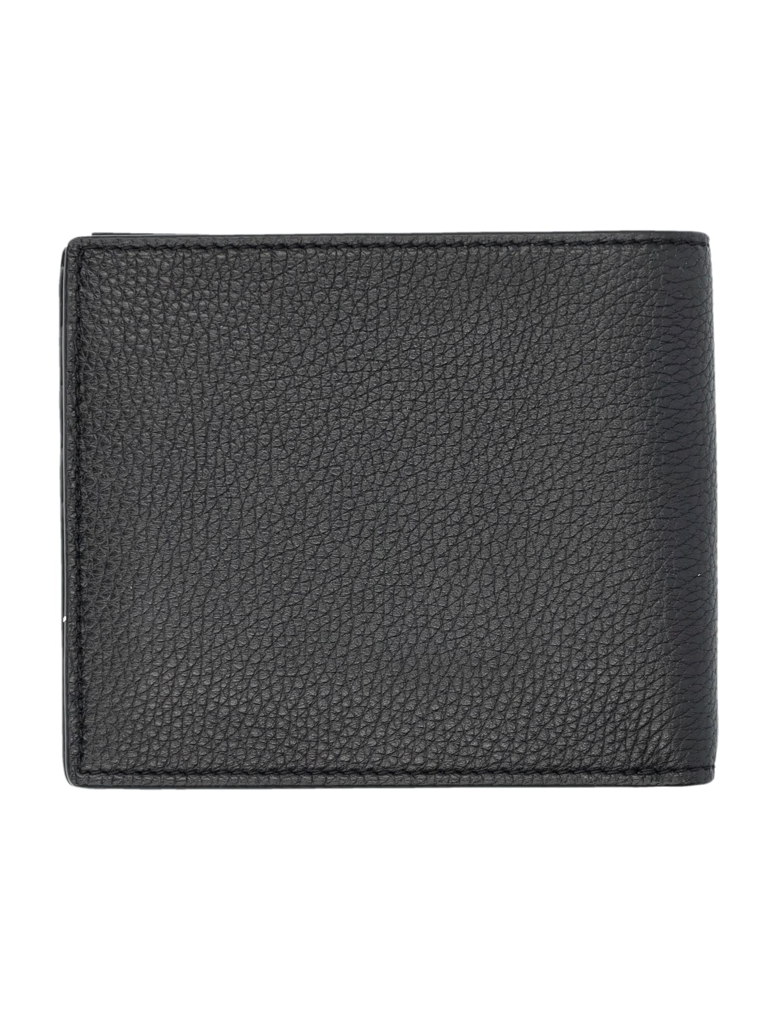 Shop Tom Ford Grain Leather Bifold Wallet In Black