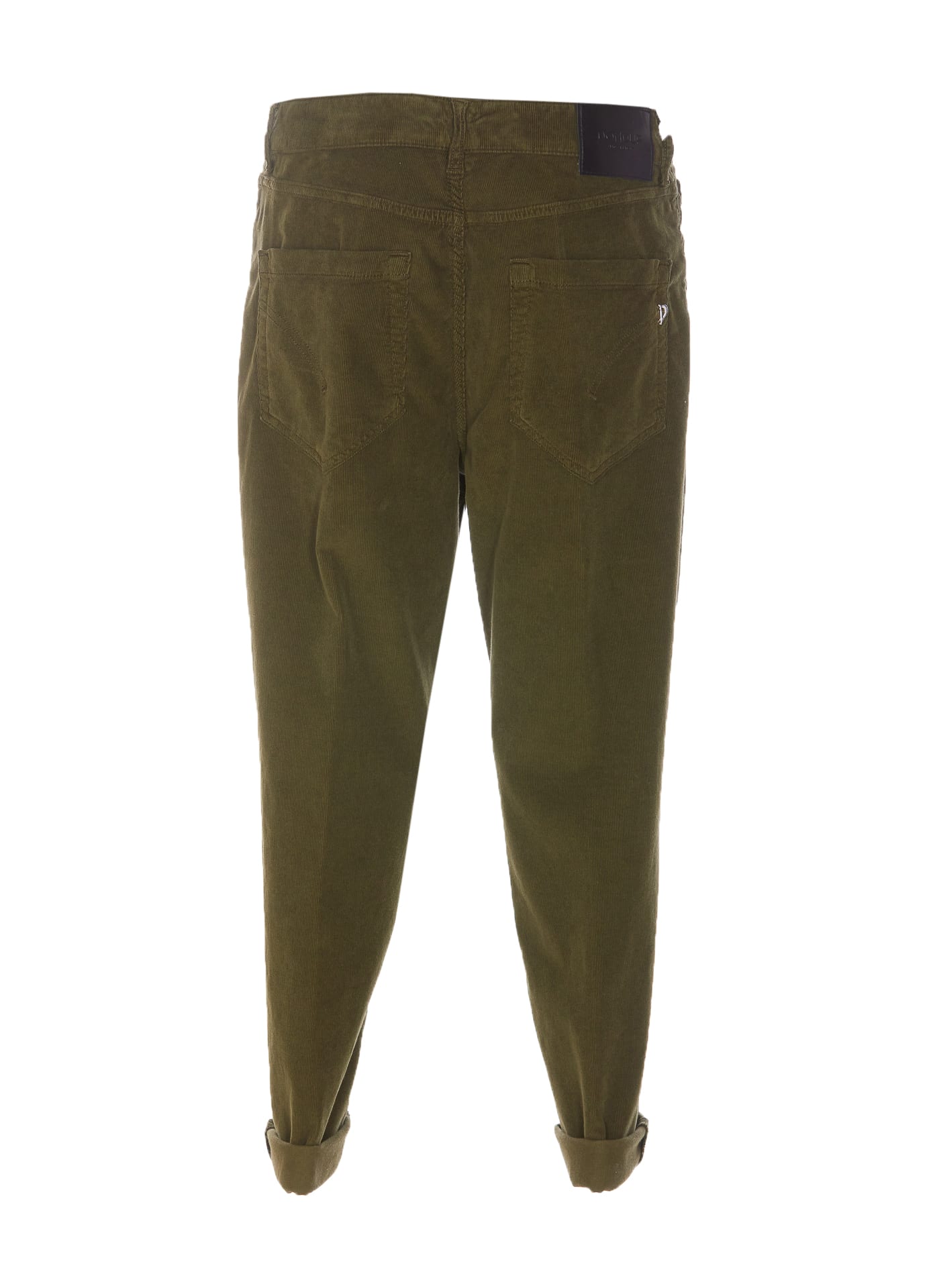 Shop Dondup Koons Gioiello Pants In Green