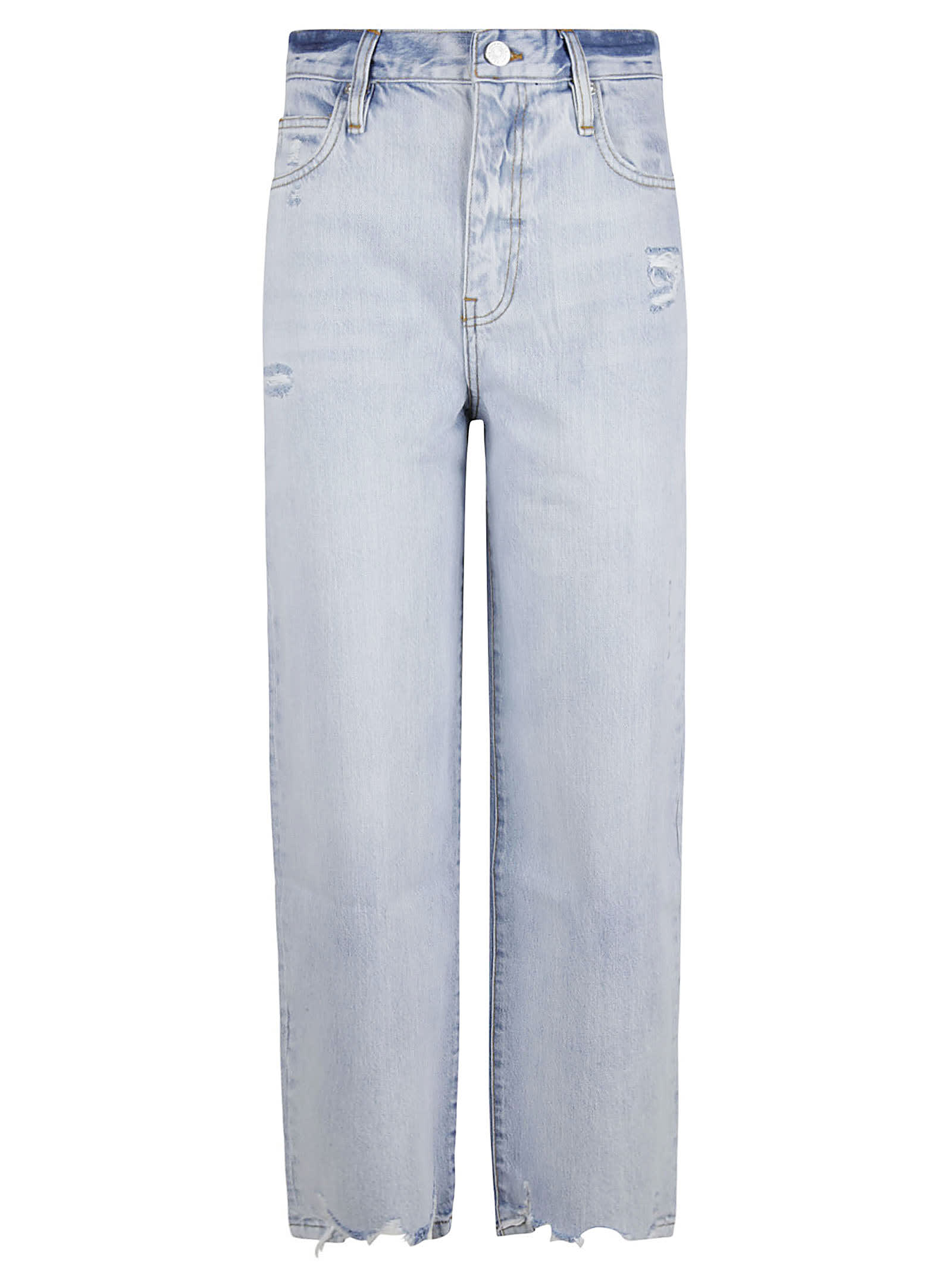 Frame Ultra High-rise Barrel Jeans