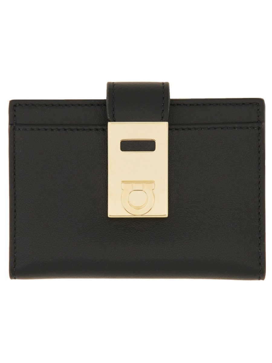 FERRAGAMO HUG CARD HOLDER 