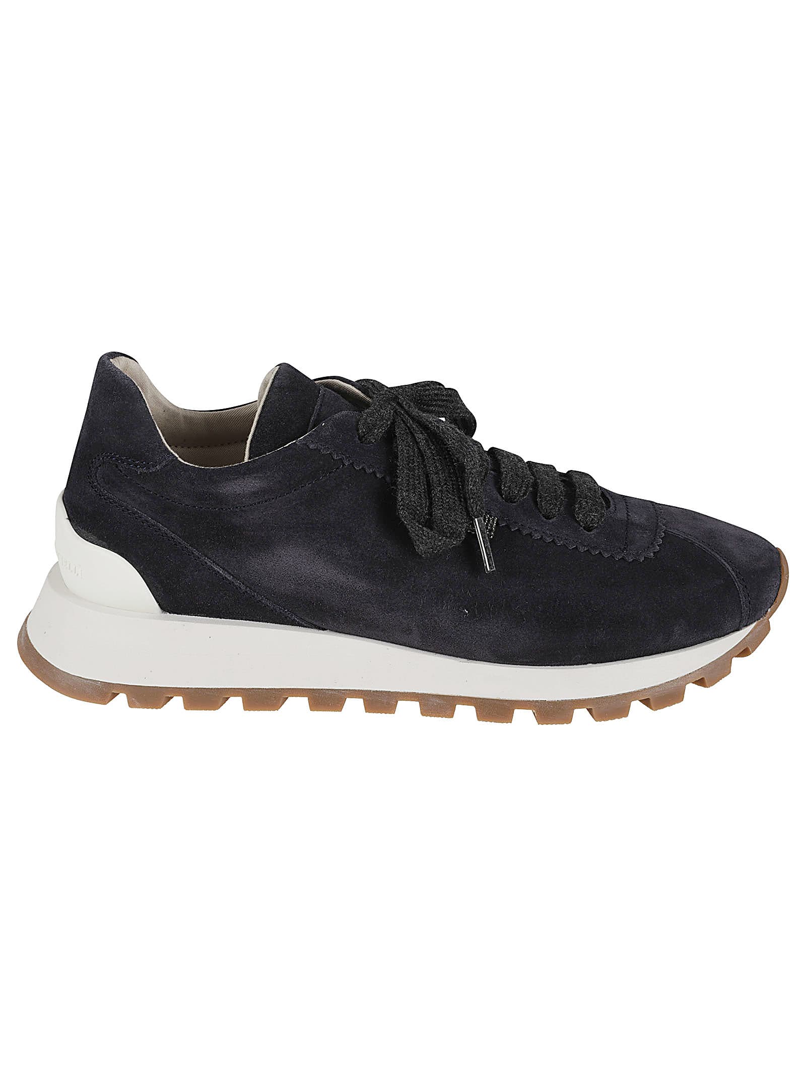 BRUNELLO CUCINELLI LOW-TOP LACED SNEAKERS