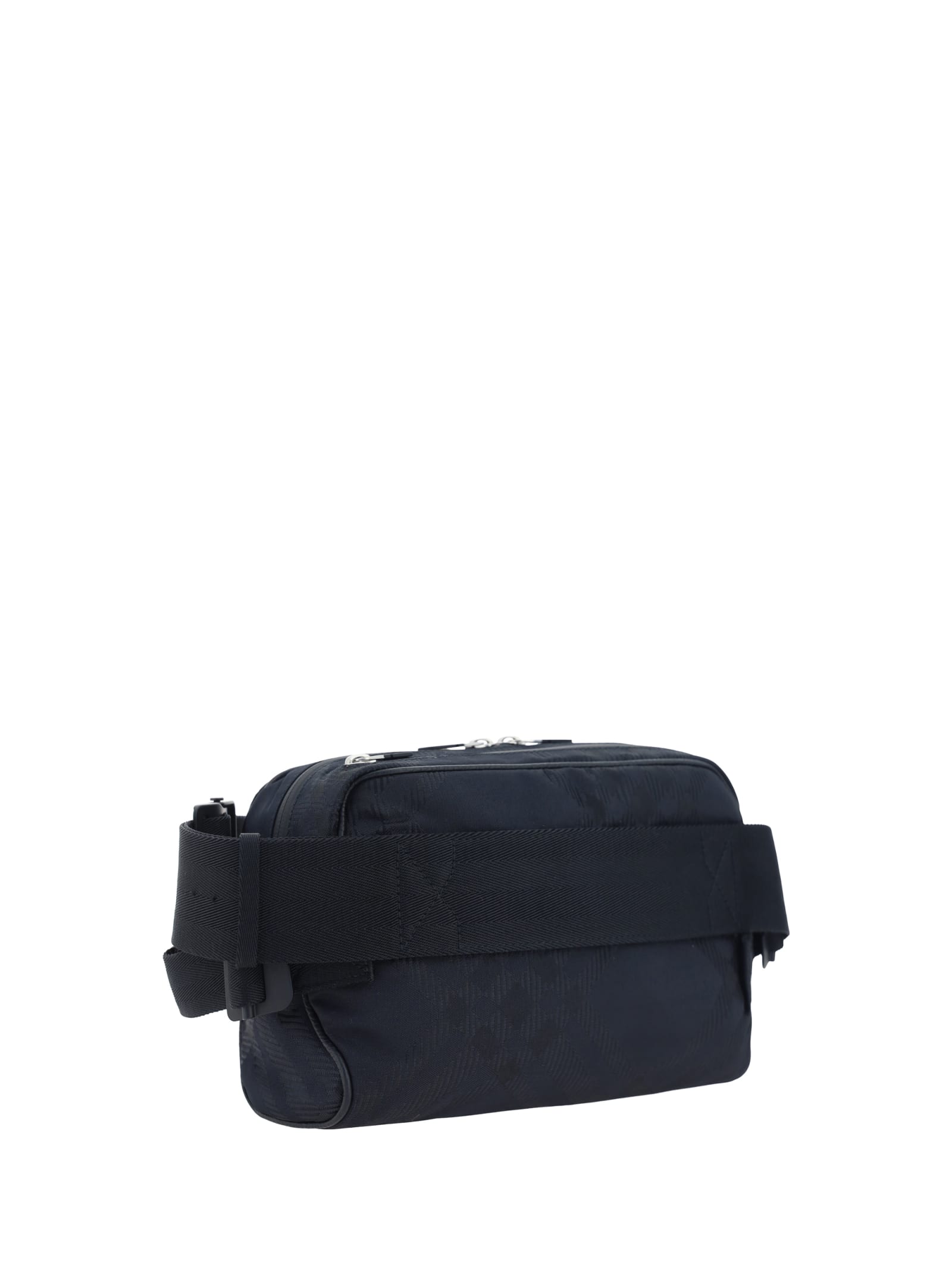 Shop Burberry Fanny Pack In Black