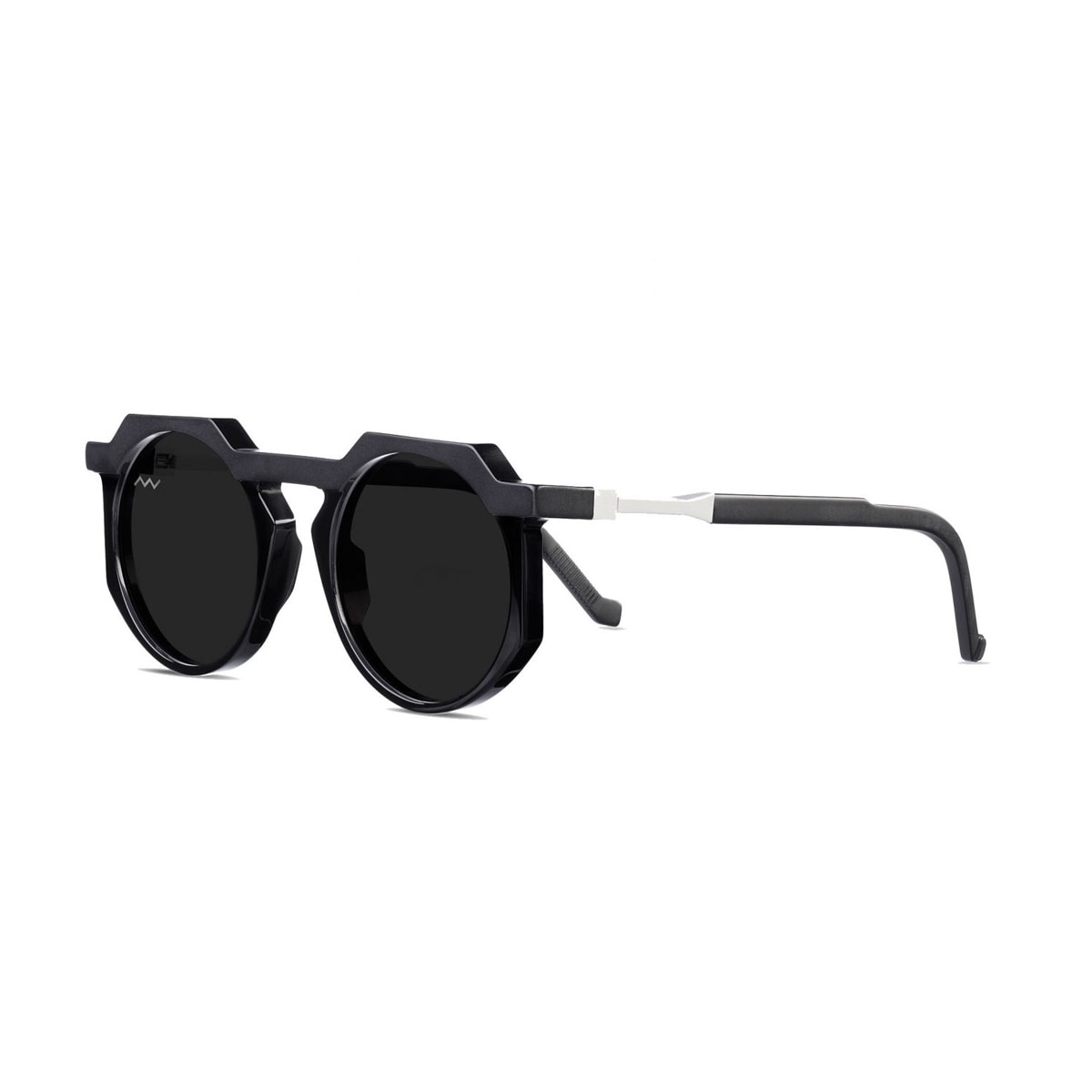 Shop Vava Wl0028 Black Sunglasses In Nero