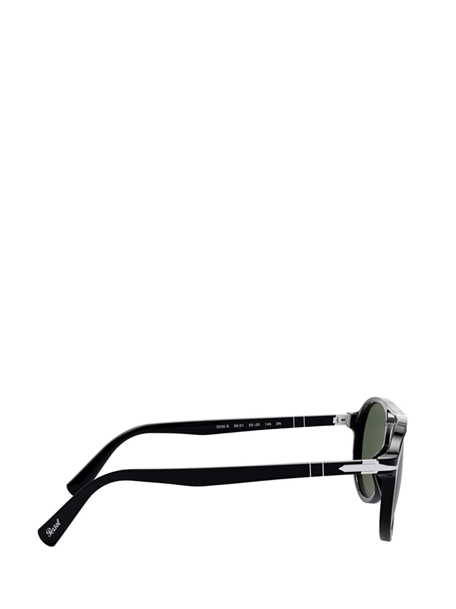 Shop Persol Po3235s Black Sunglasses