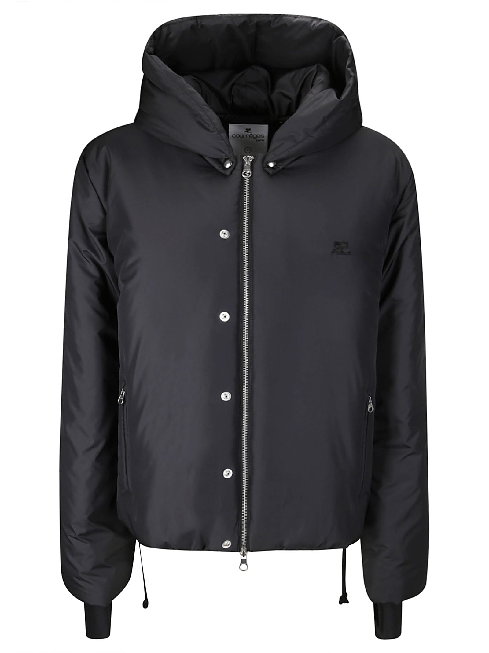 Courrèges Ac Nylon Hooded Puffer Jacket