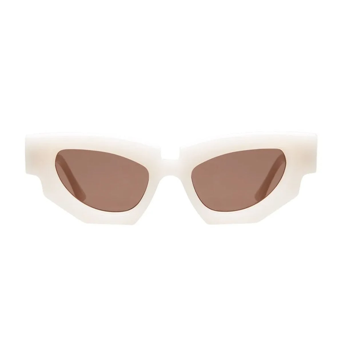 Shop Kuboraum Maske F5 Wh Sunglasses In Bianco
