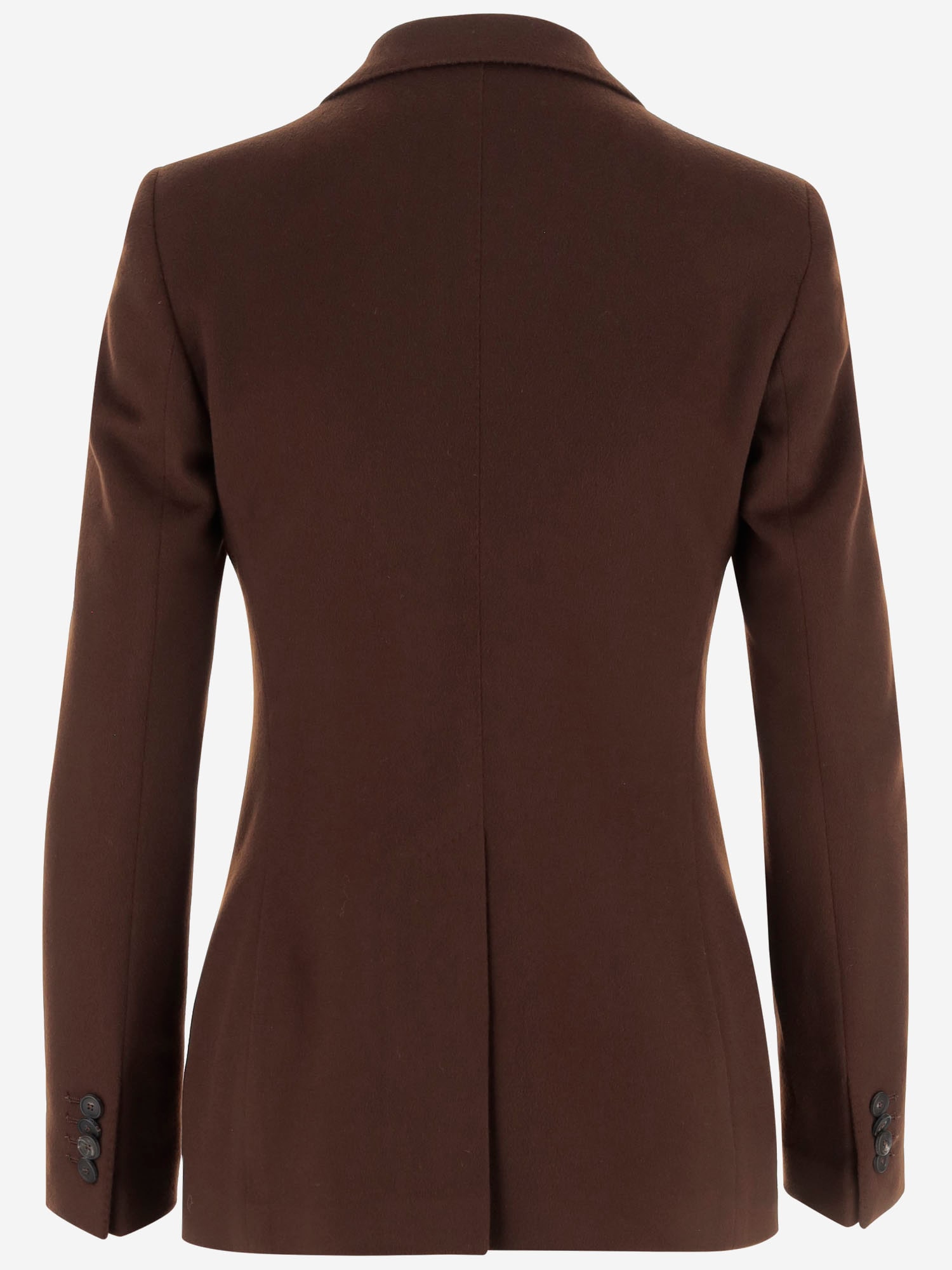 Shop Tagliatore Cashmere Jacket In Brown