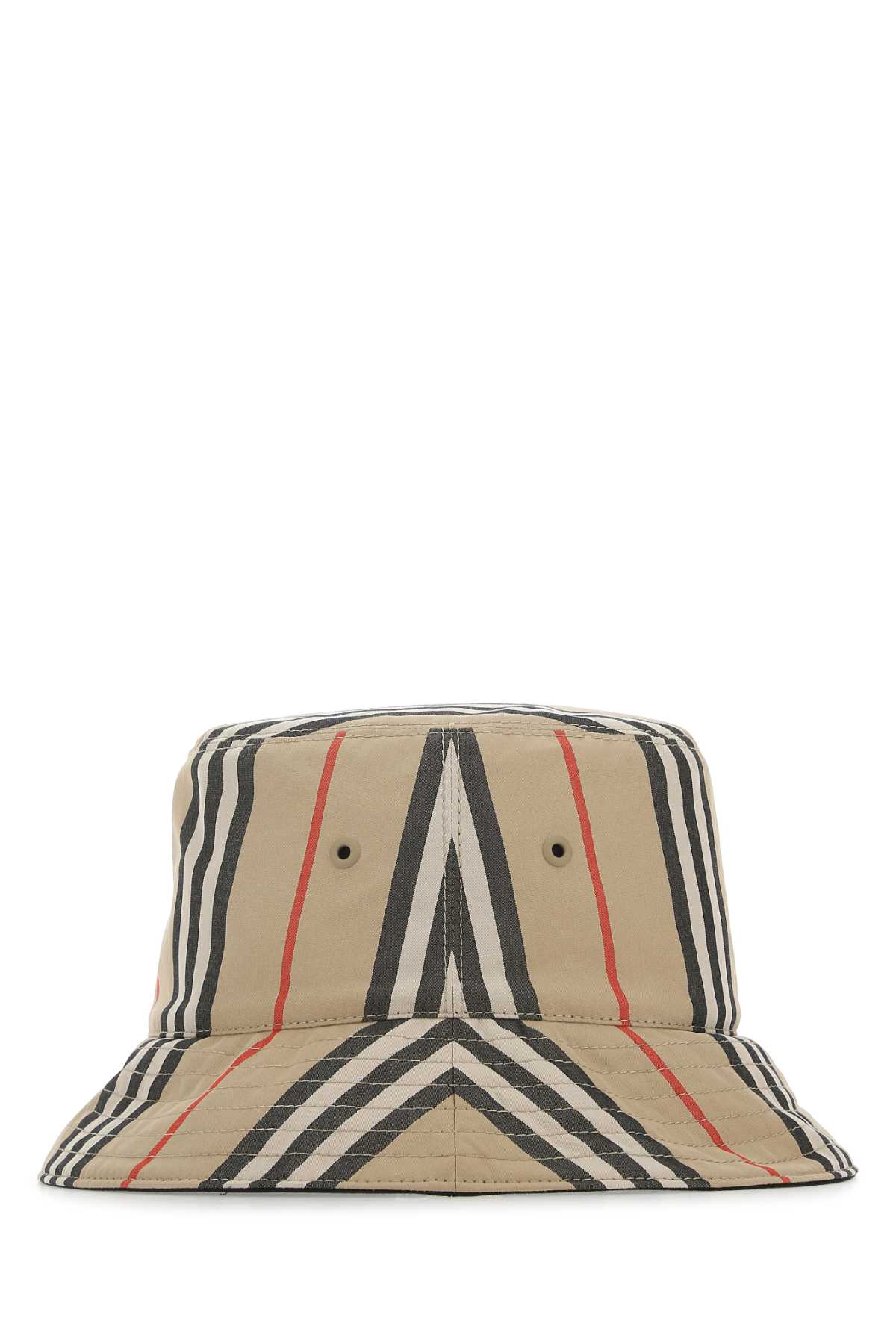 Shop Burberry Embroidered Cotton Hat In A7468