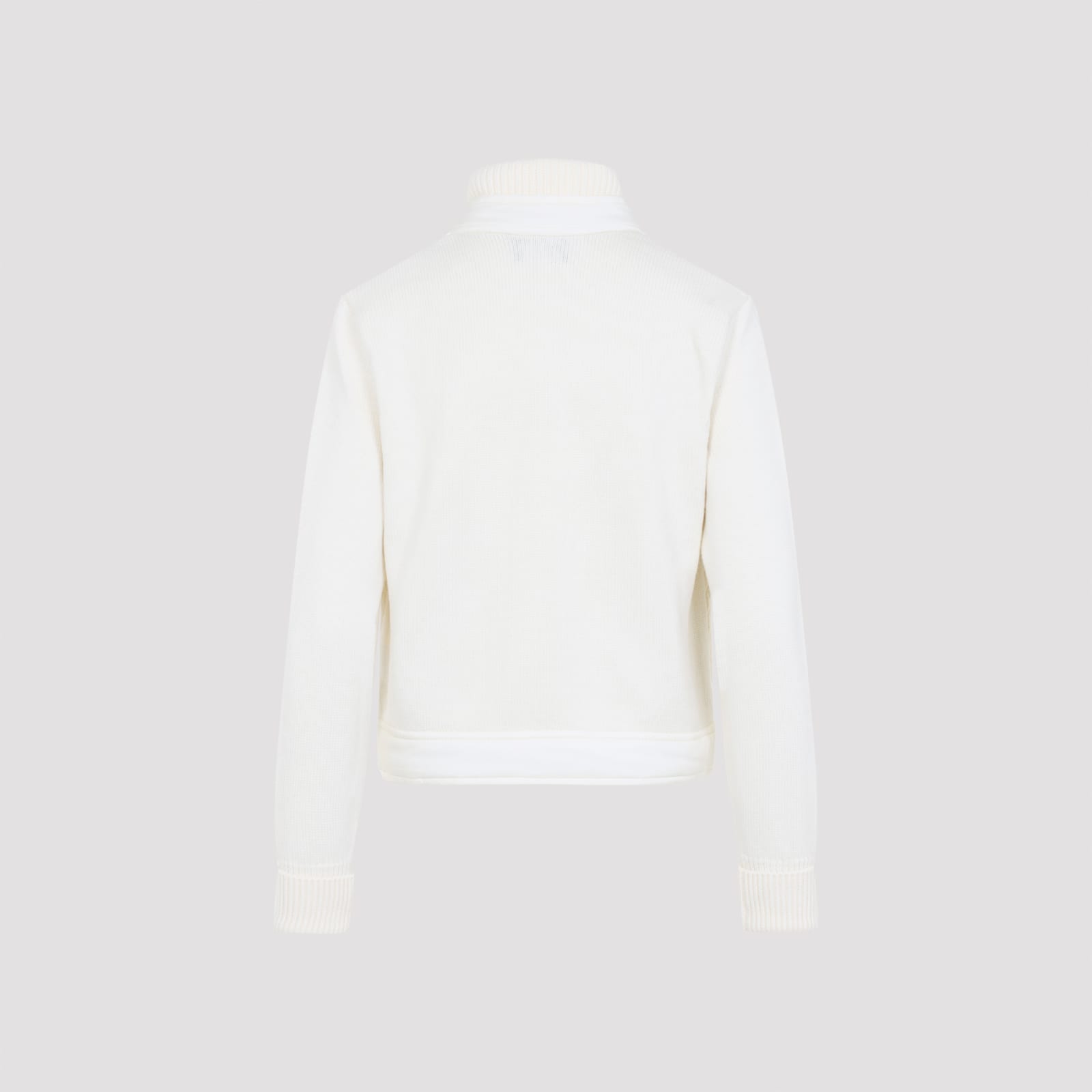 Moncler Cardigan In White