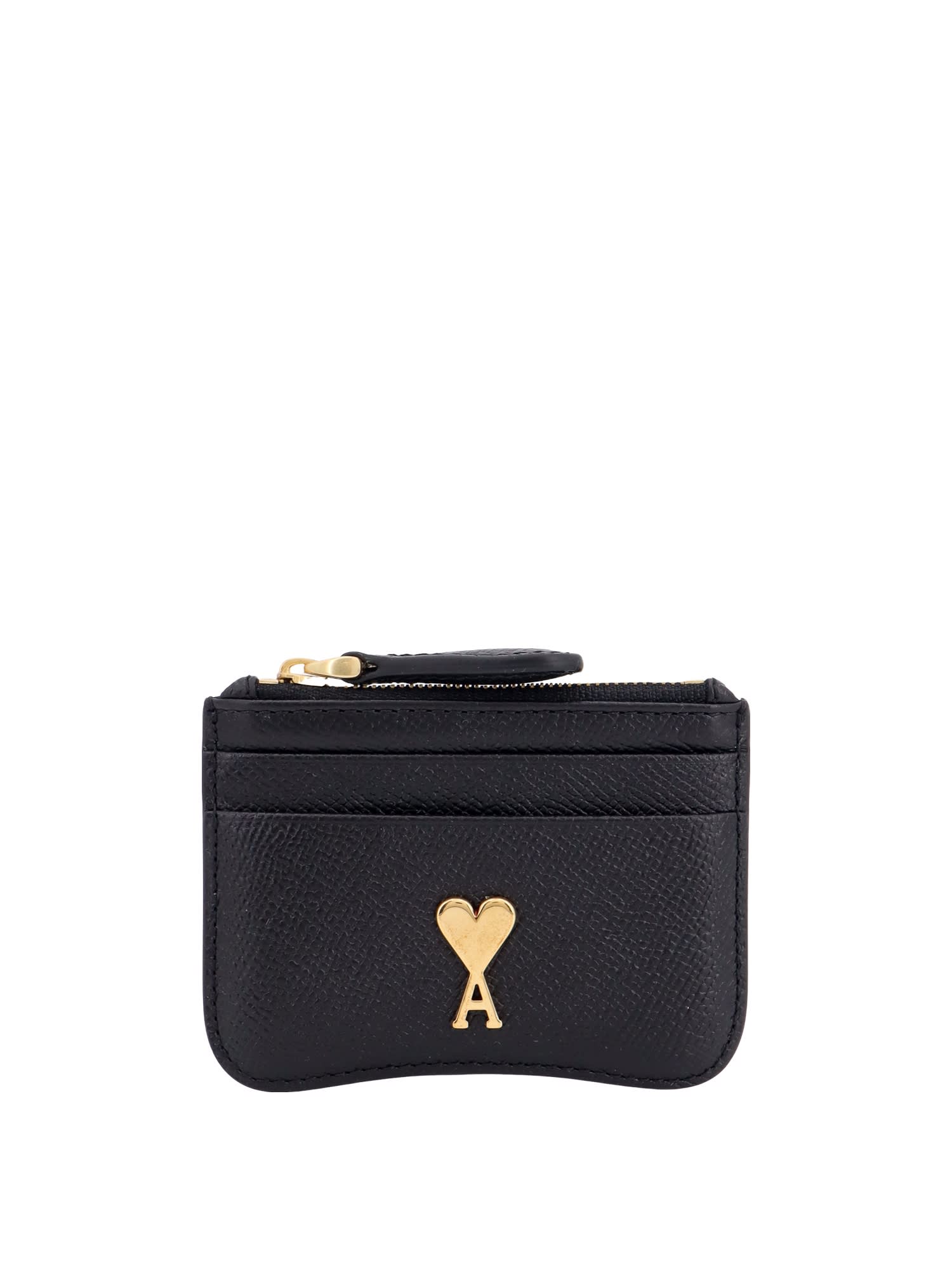 Shop Ami Alexandre Mattiussi Card Holder In Black