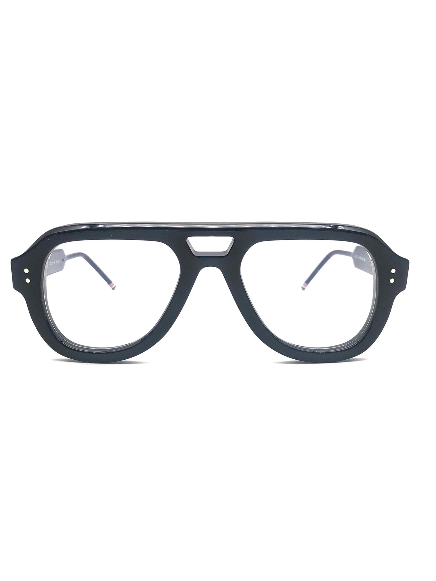 Shop Thom Browne Ueo923a/g0002 Eyewear In Black