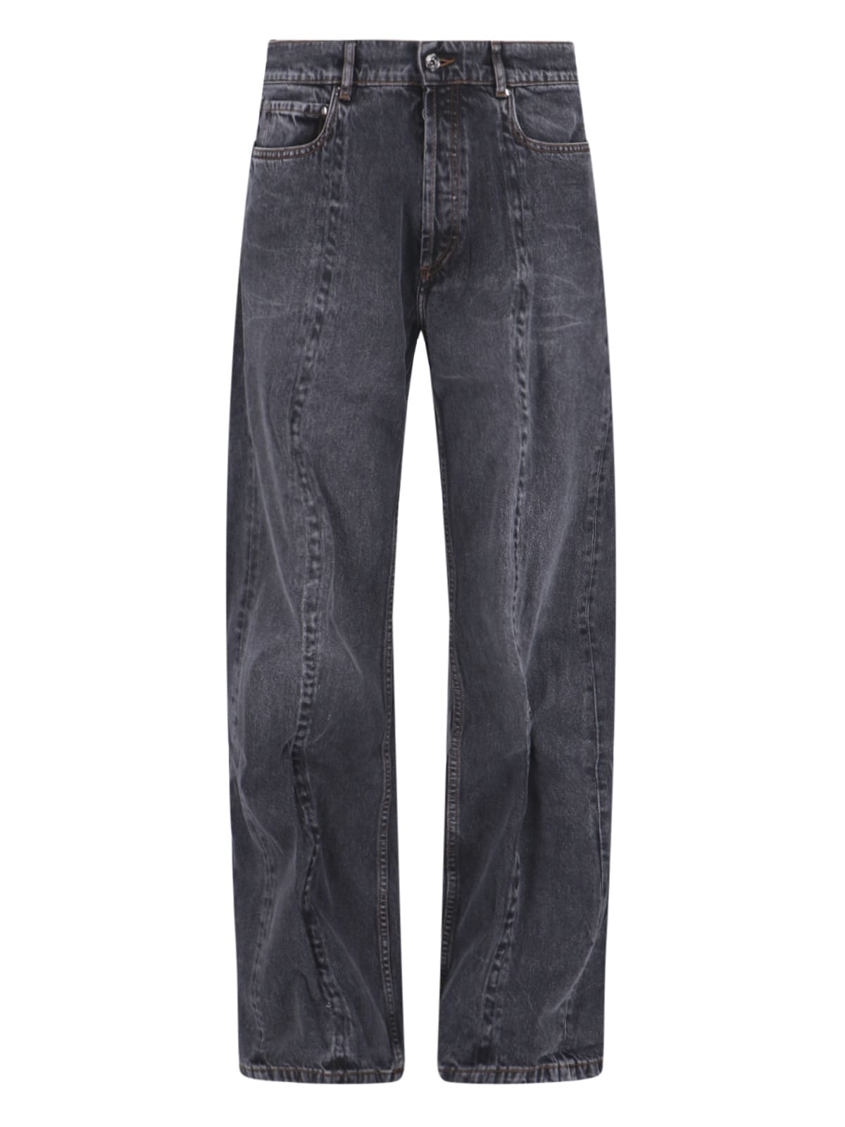 Shop Y/project Classic Wire Jeans In Black