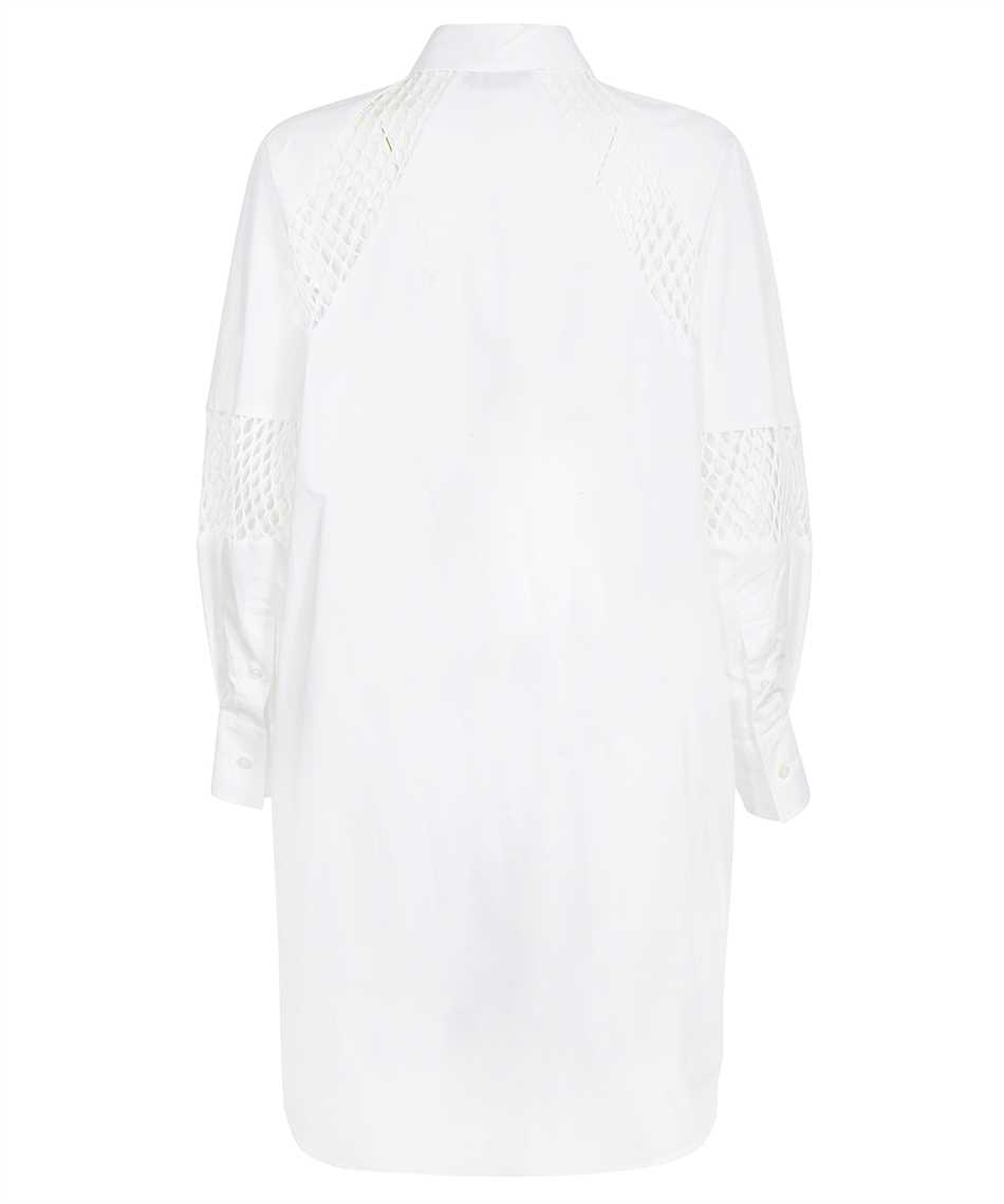 Msgm Cotton Dress In White