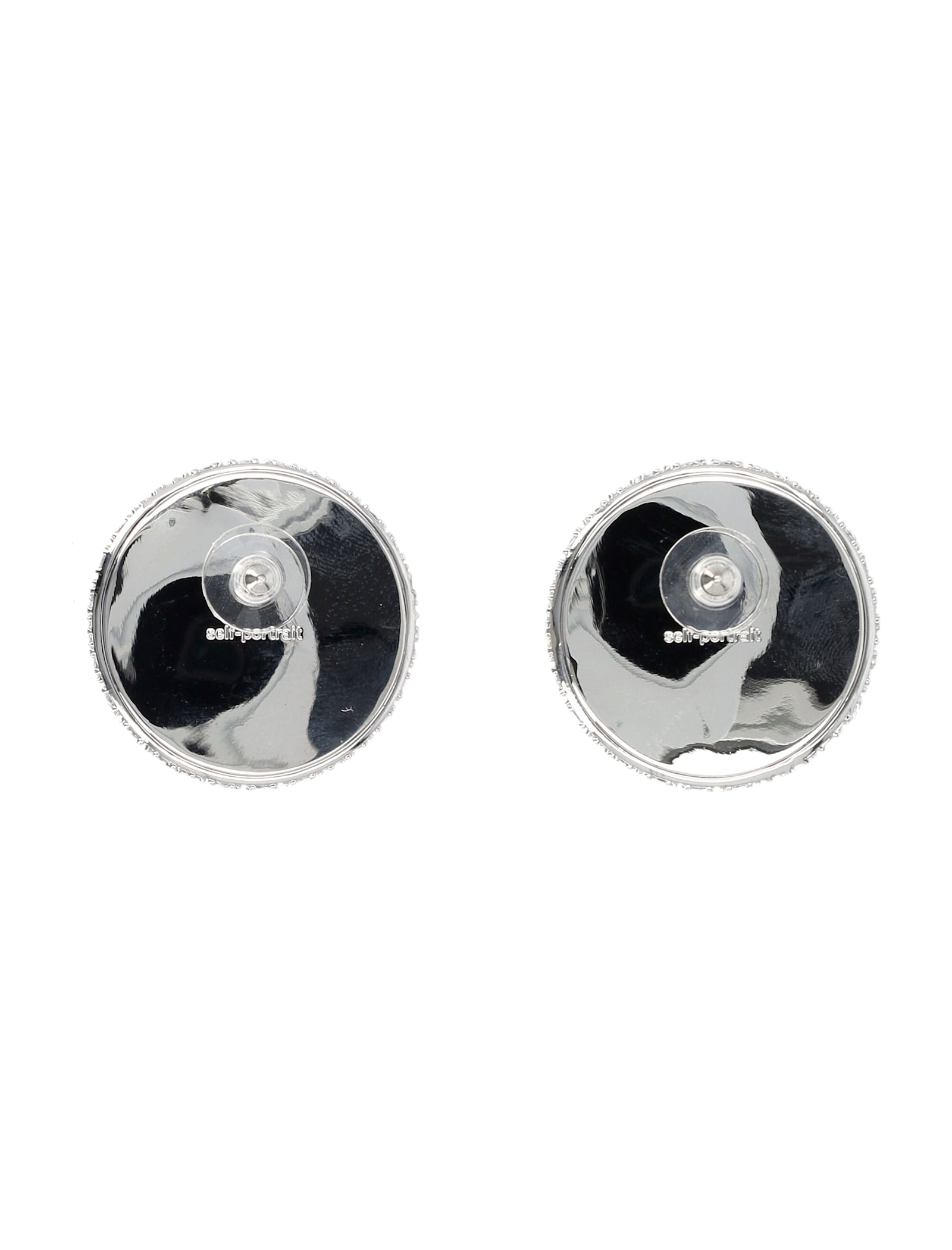 SELF-PORTRAIT CRYSTAL PEARL EARRINGS 