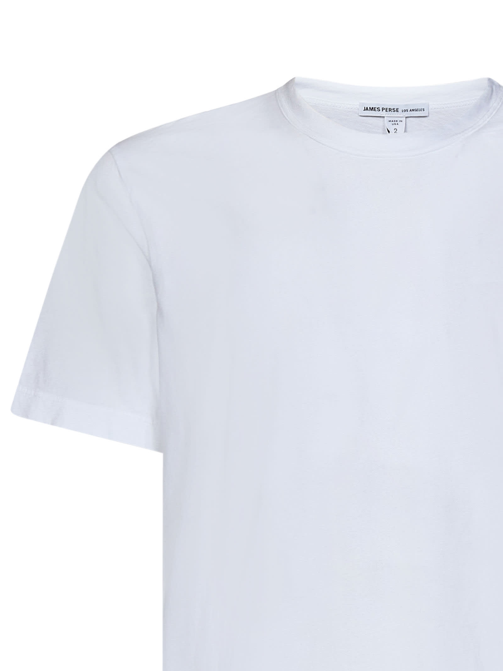 Shop James Perse T-shirt In White