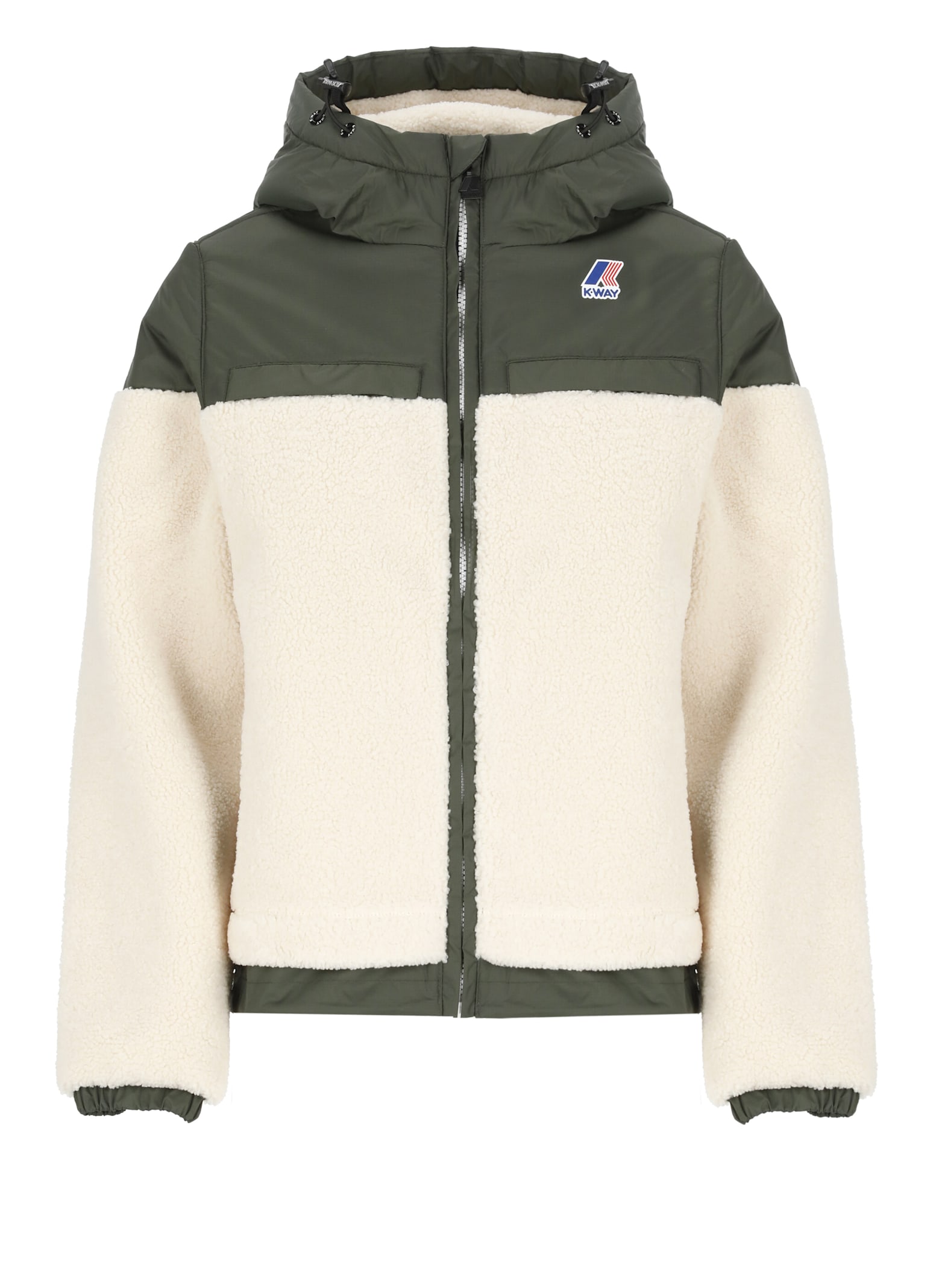 Shop K-way Neige Jacket In Green