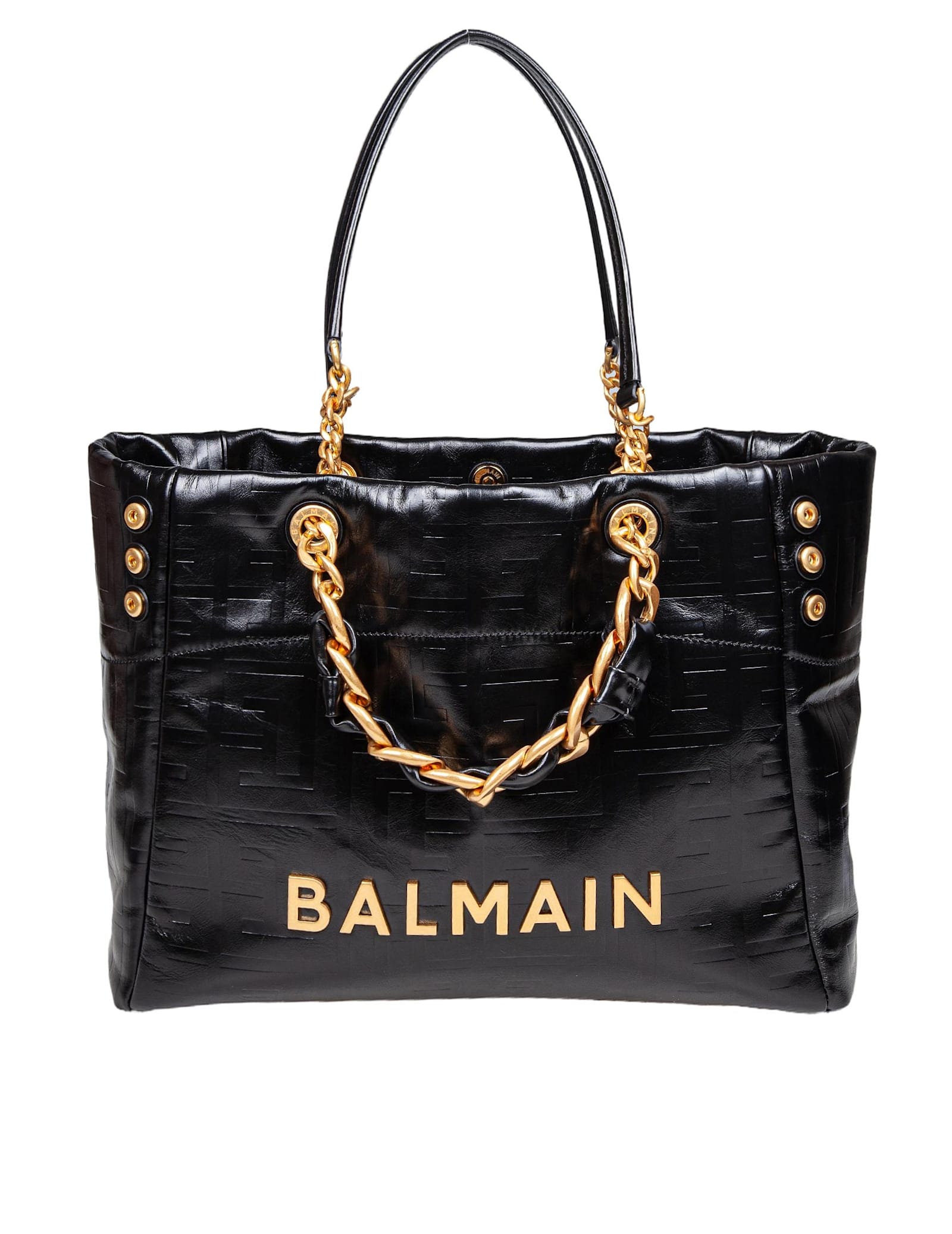 1945 Soft Cabas Shopping Bag In Black Leather