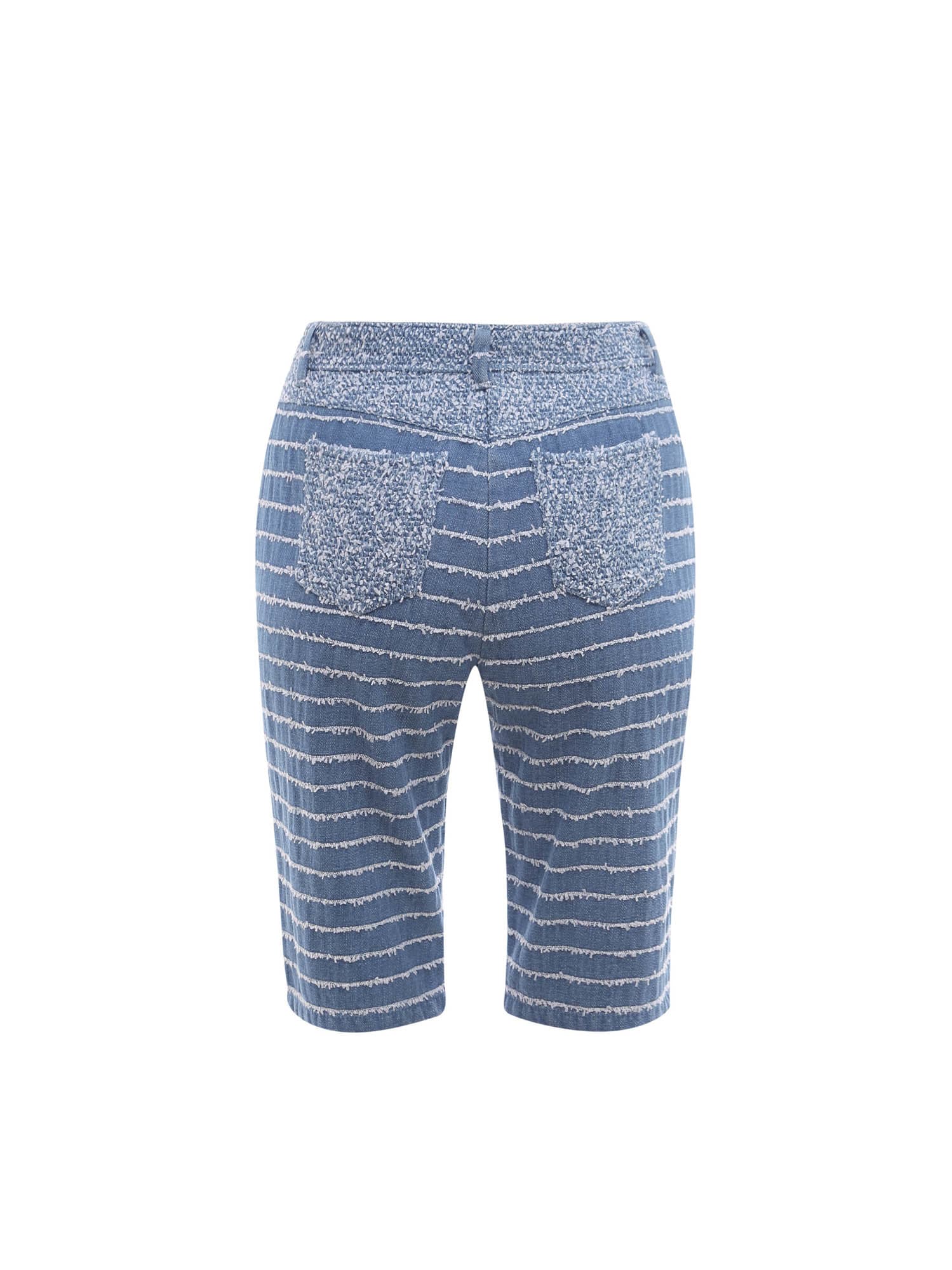 Shop K Krizia Bermuda Shorts In Blue