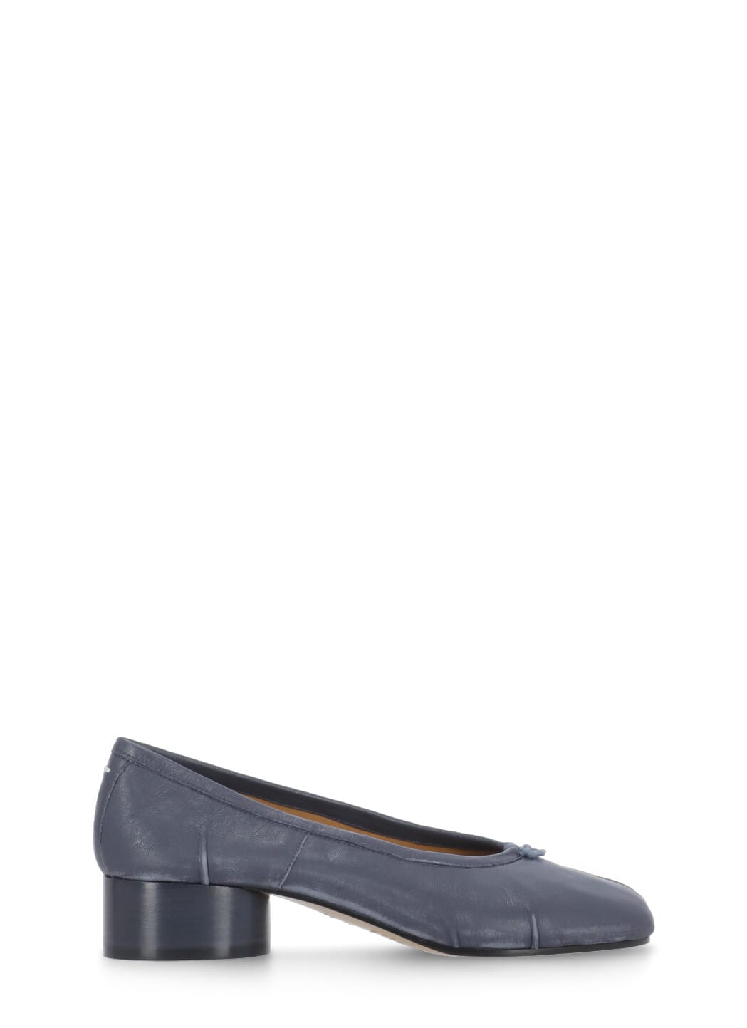 Maison Margiela Tabi 30mm Ballerina Shoes In Blue