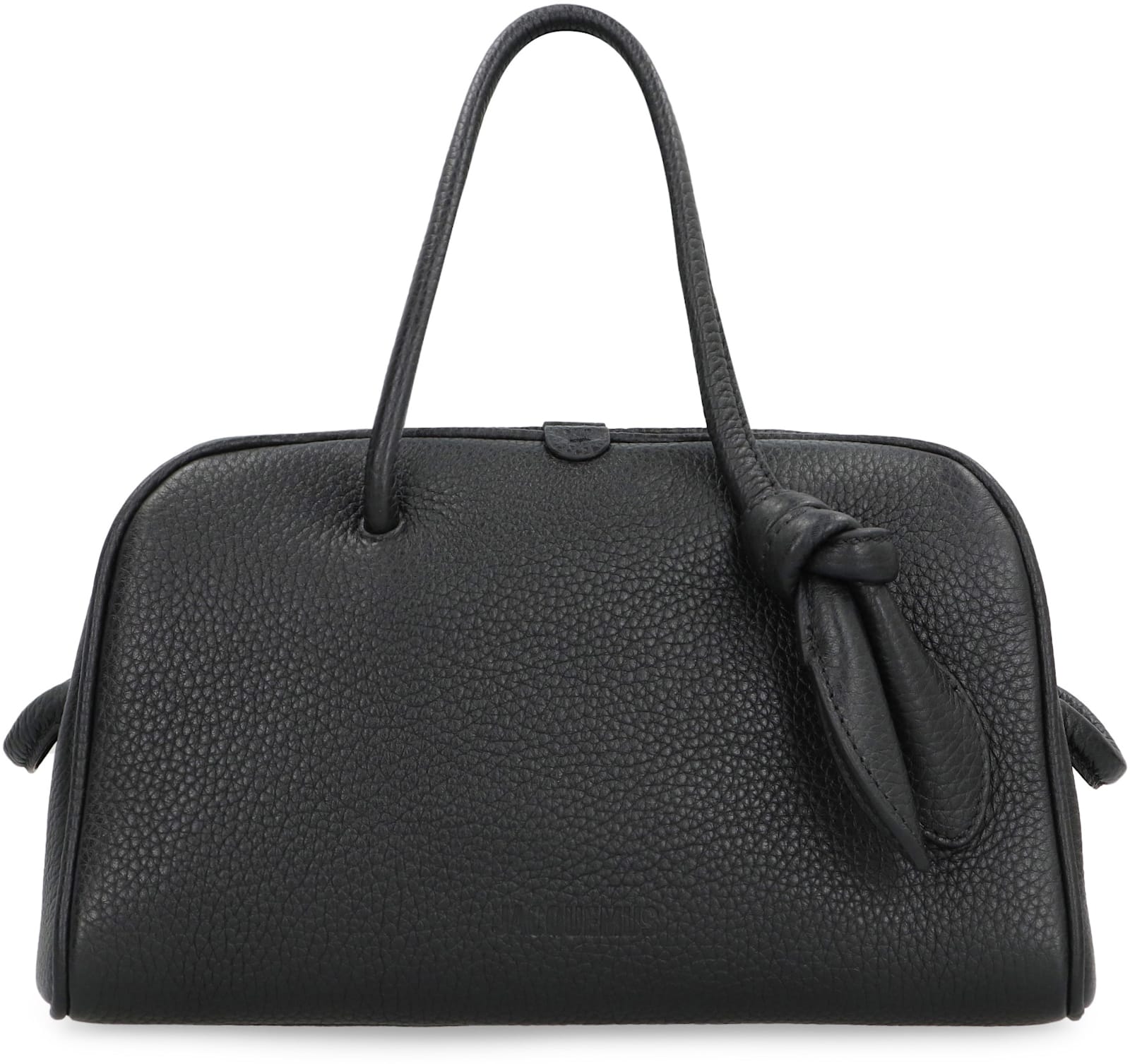 Jacquemus Borsa Le Petit Turismo In Pelle In Black