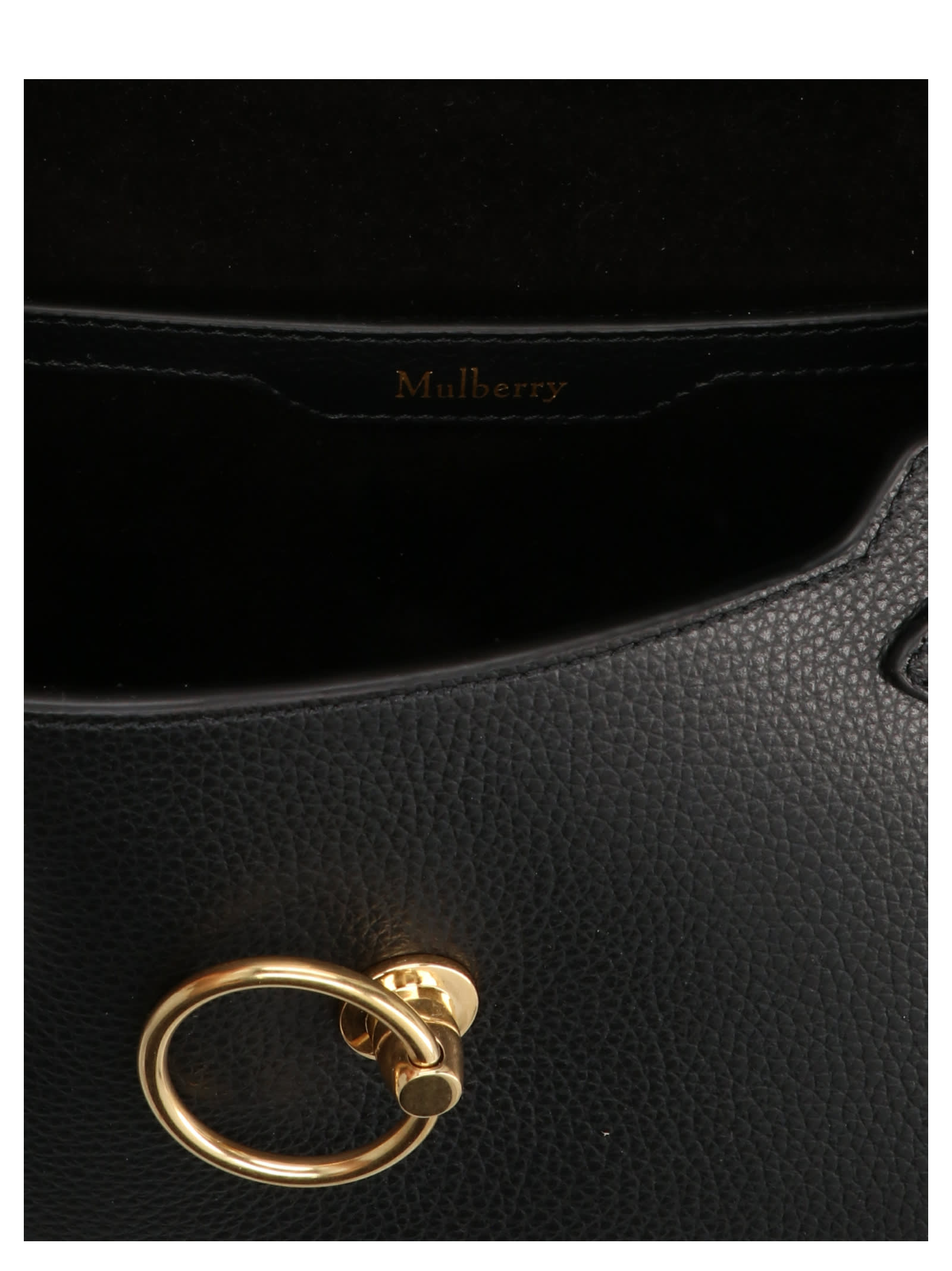 Shop Mulberry Amberley Small Crossbody Bag In Black