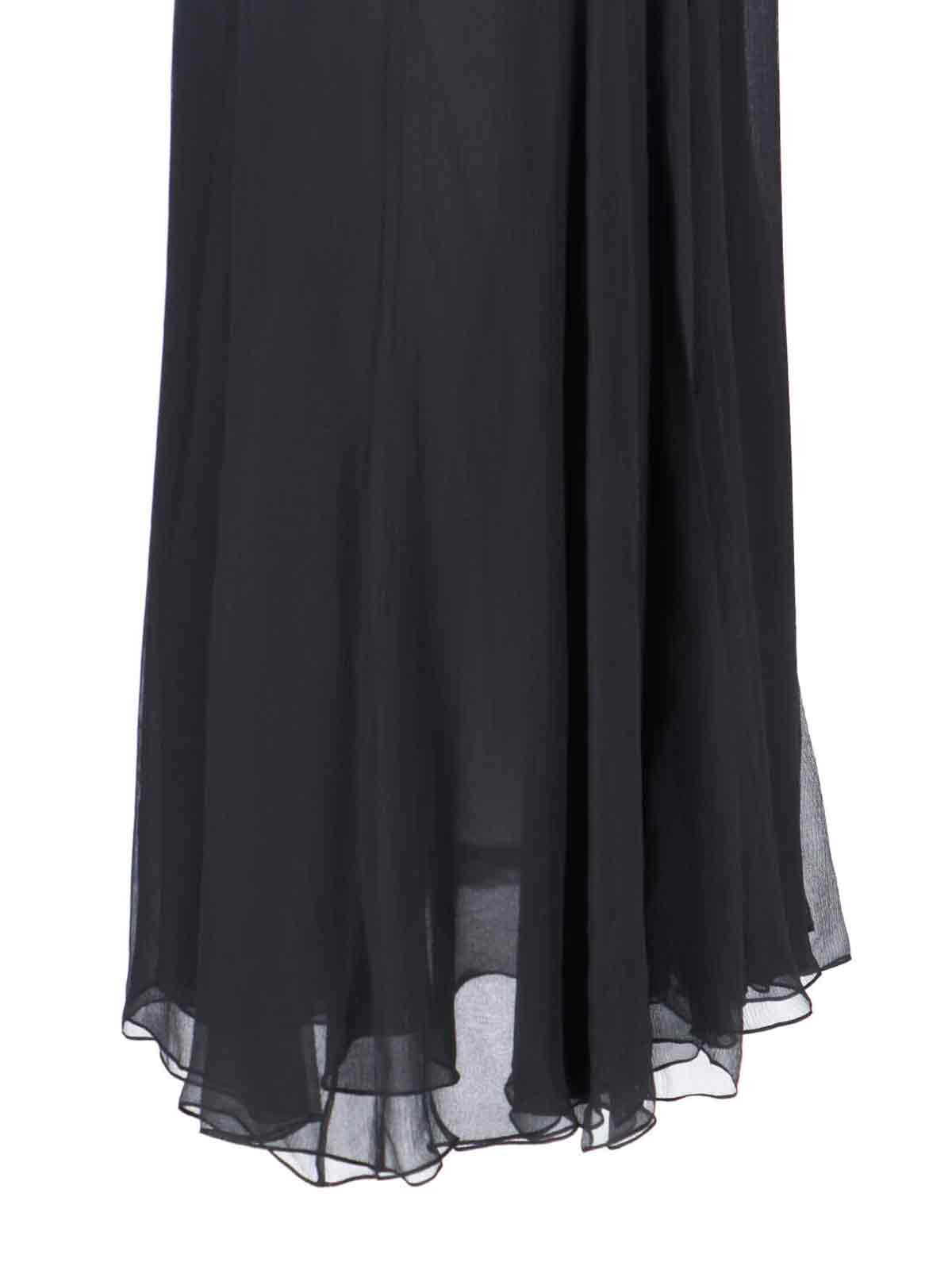 Chloé Women Fluid Silk Maxi Skirt In Black