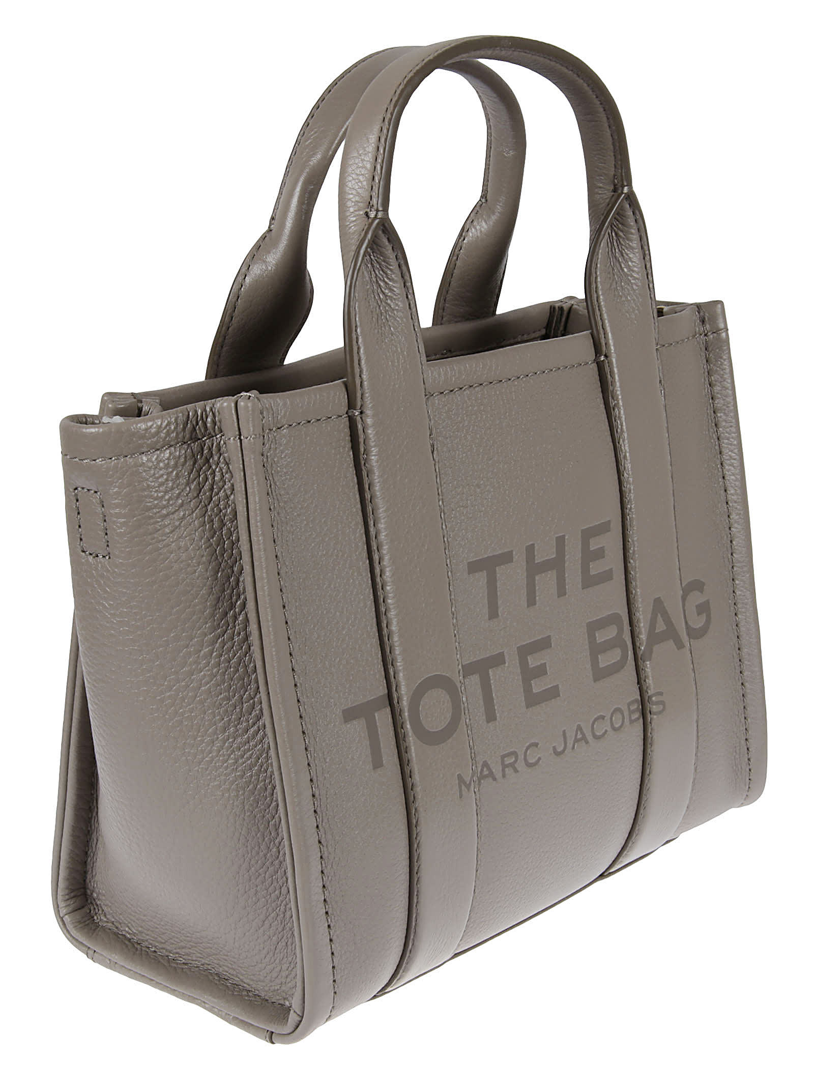 Shop Marc Jacobs The Mini Tote In Cement