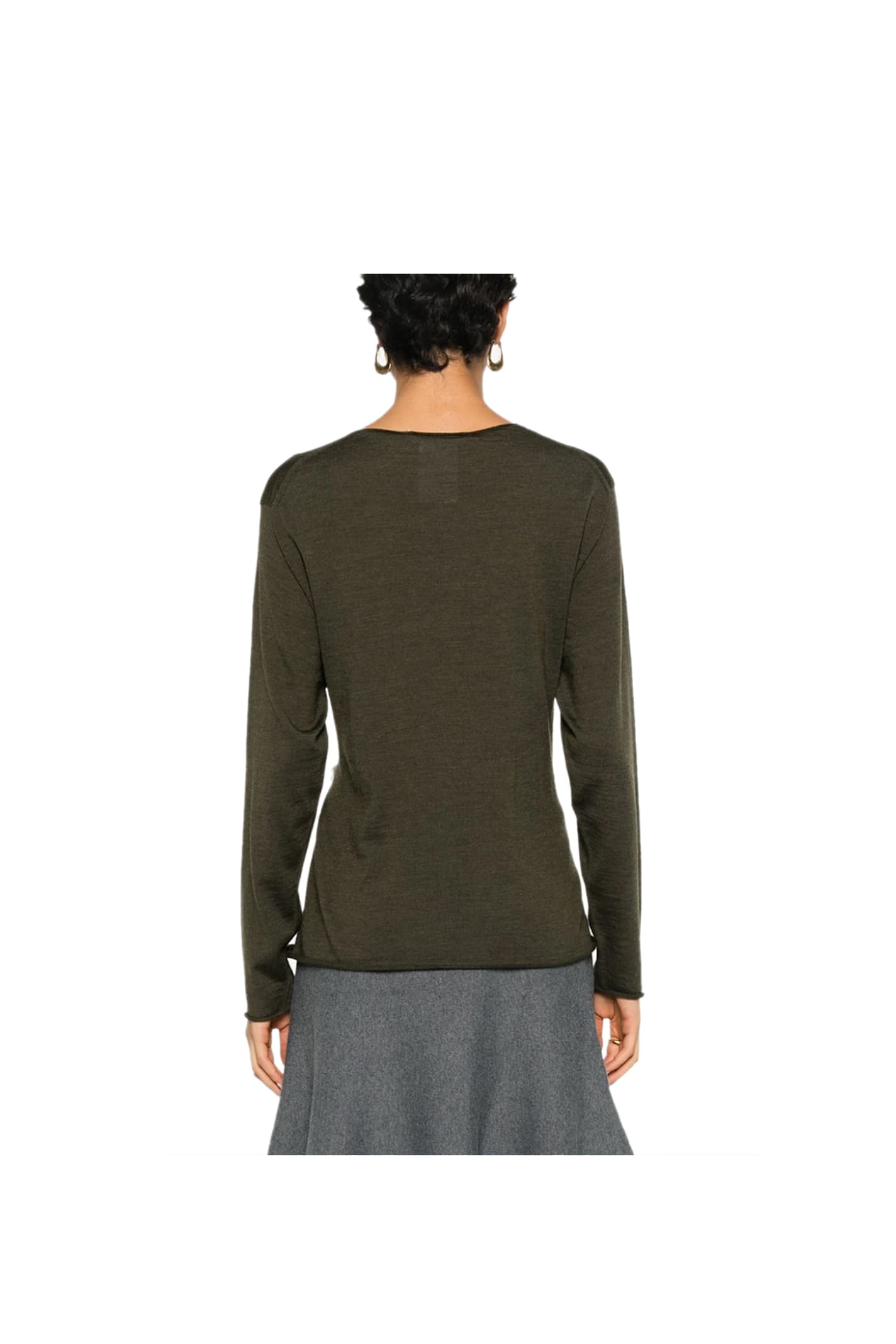 Shop Philosophy Di Lorenzo Serafini Sweater In Green