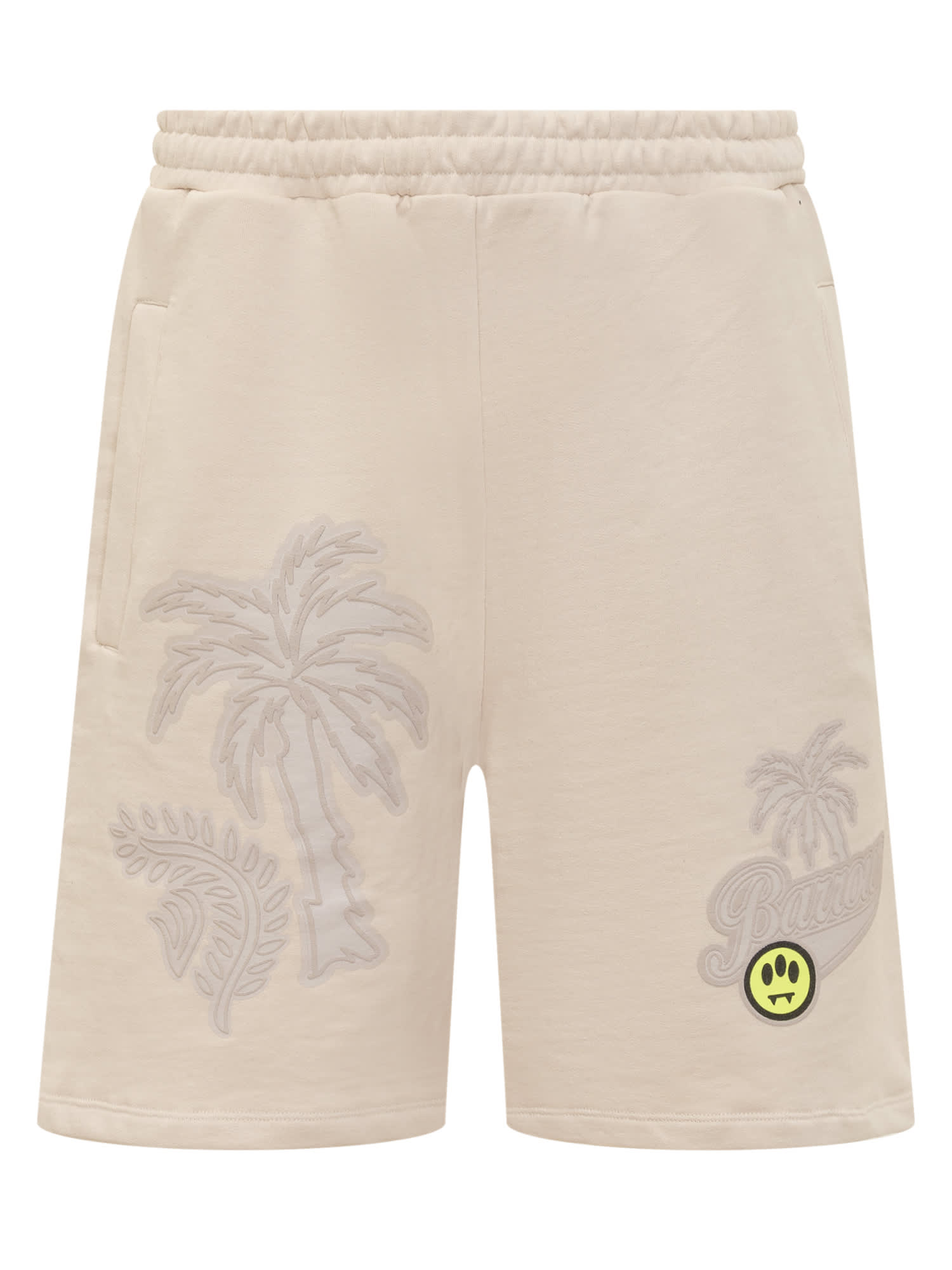 Shop Barrow Palm Shorts In Turtledove