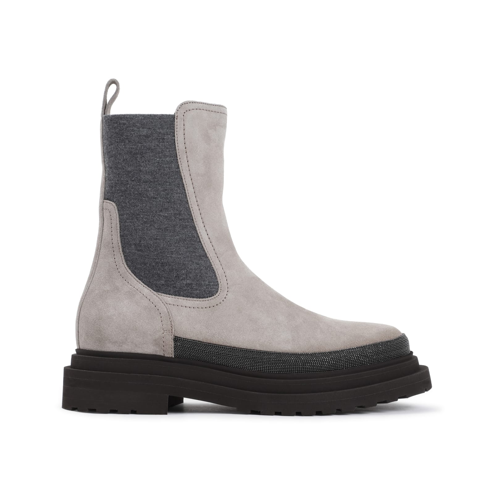 Shop Brunello Cucinelli Boots In Ice