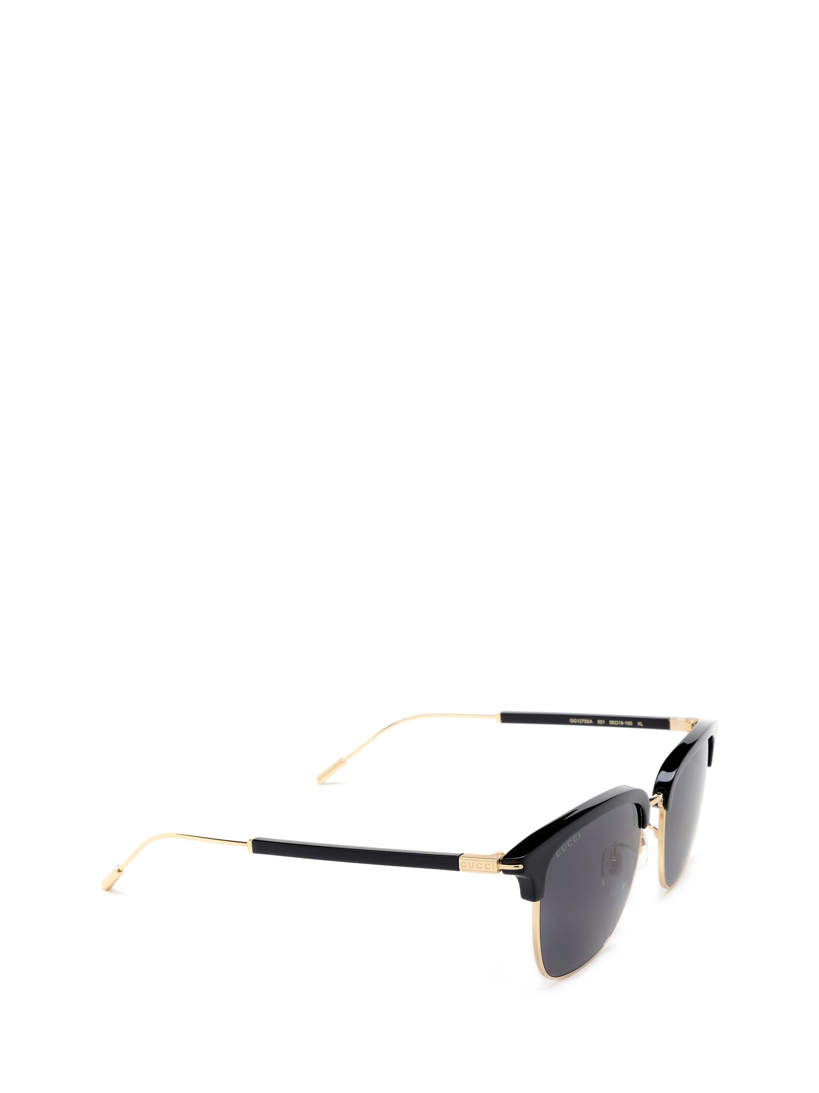 Shop Gucci Gg1275sa Black Sunglasses
