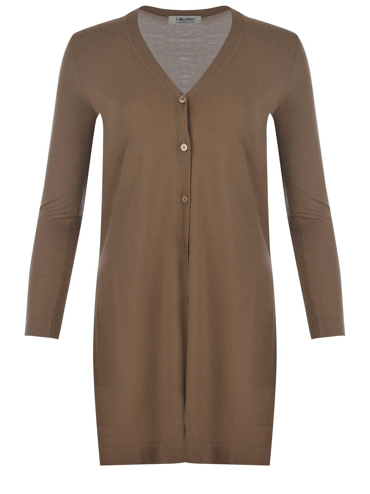 
S Max Mara V-neck Button-up Cardigan