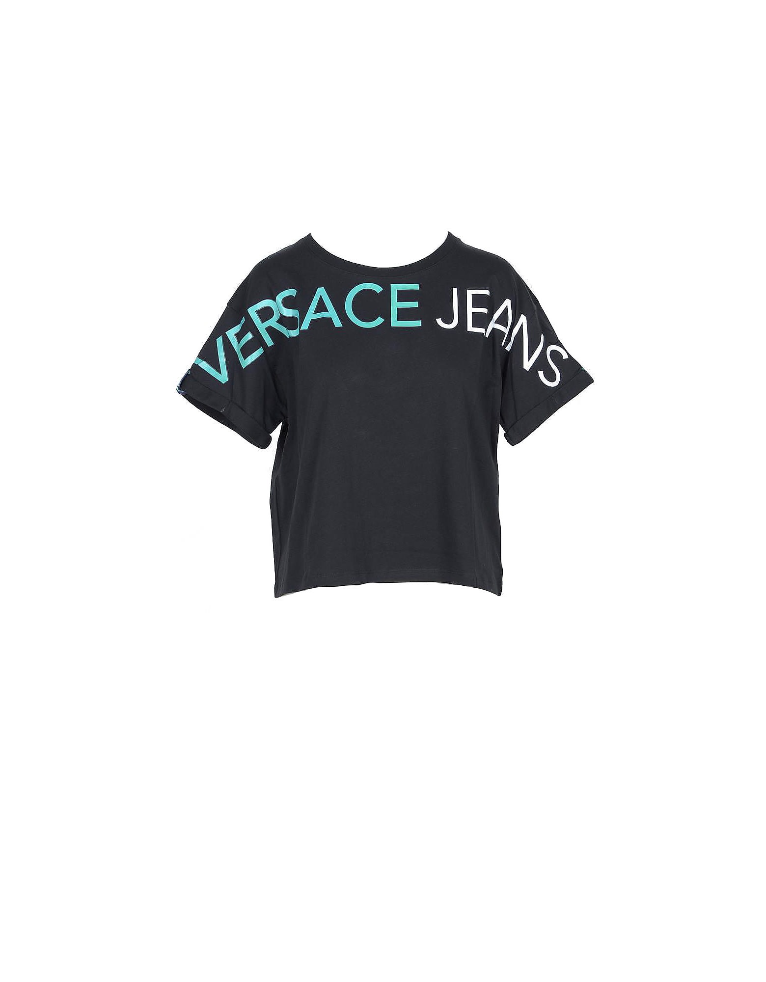 Versace Jeans Couture Versace Jeans Womens Black T-shirt