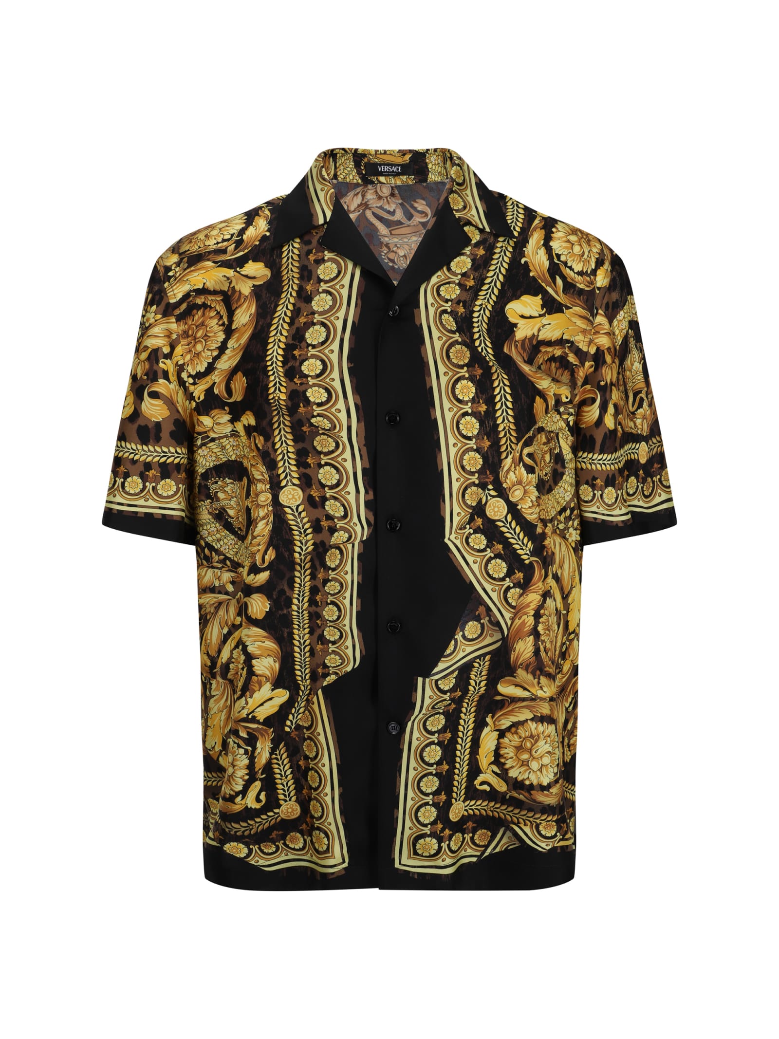 Shop Versace Informal Shirt In Black