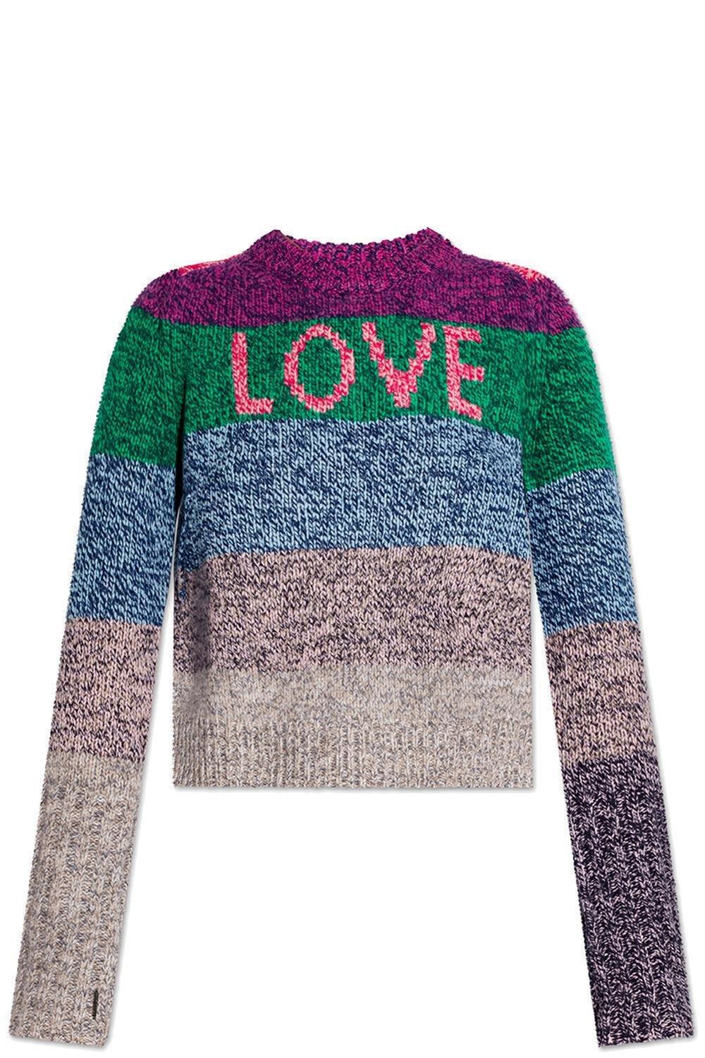 Zadig & Voltaire Intarsia-knitted Crewneck Jumper