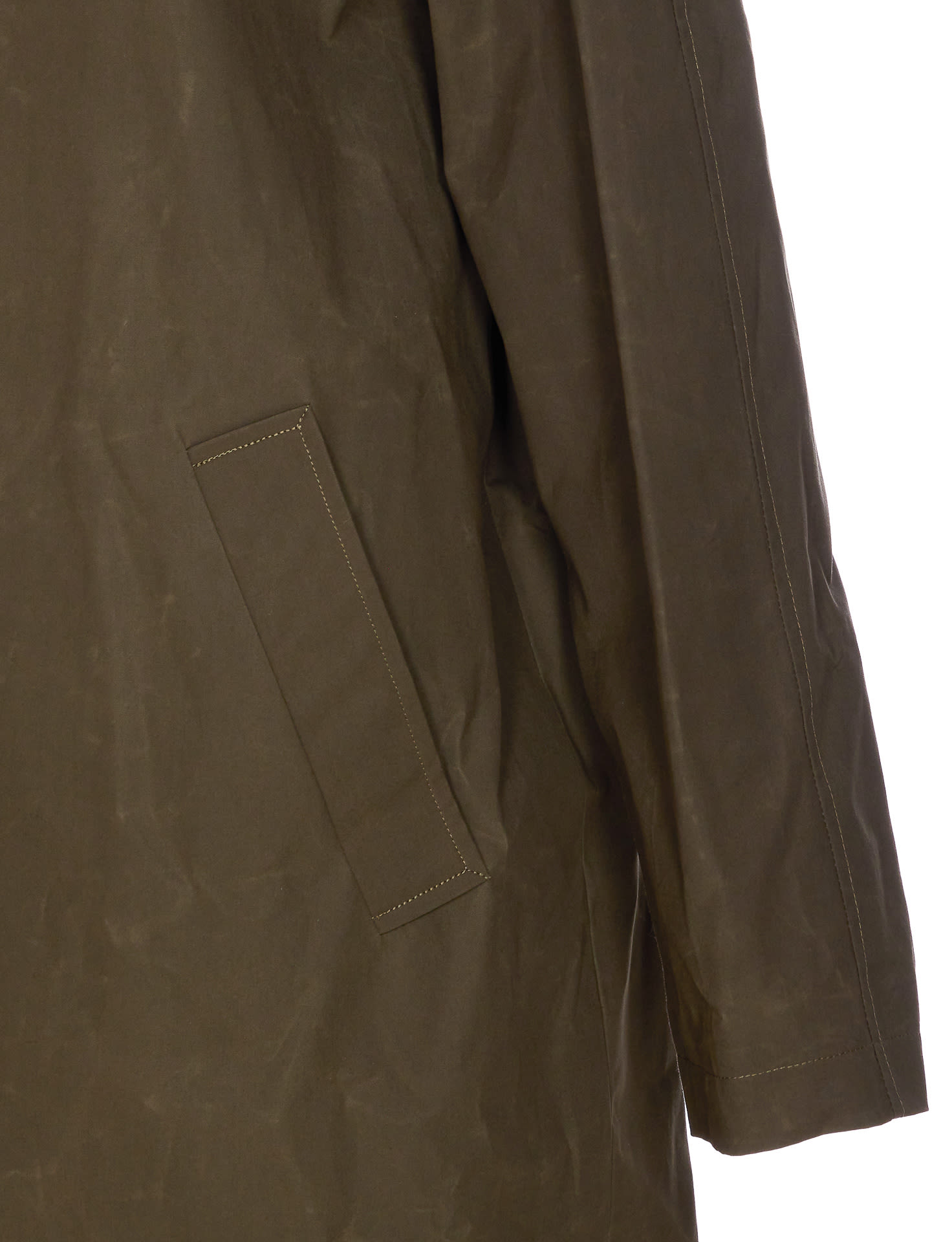 Apc A.p.c. Coats In Green