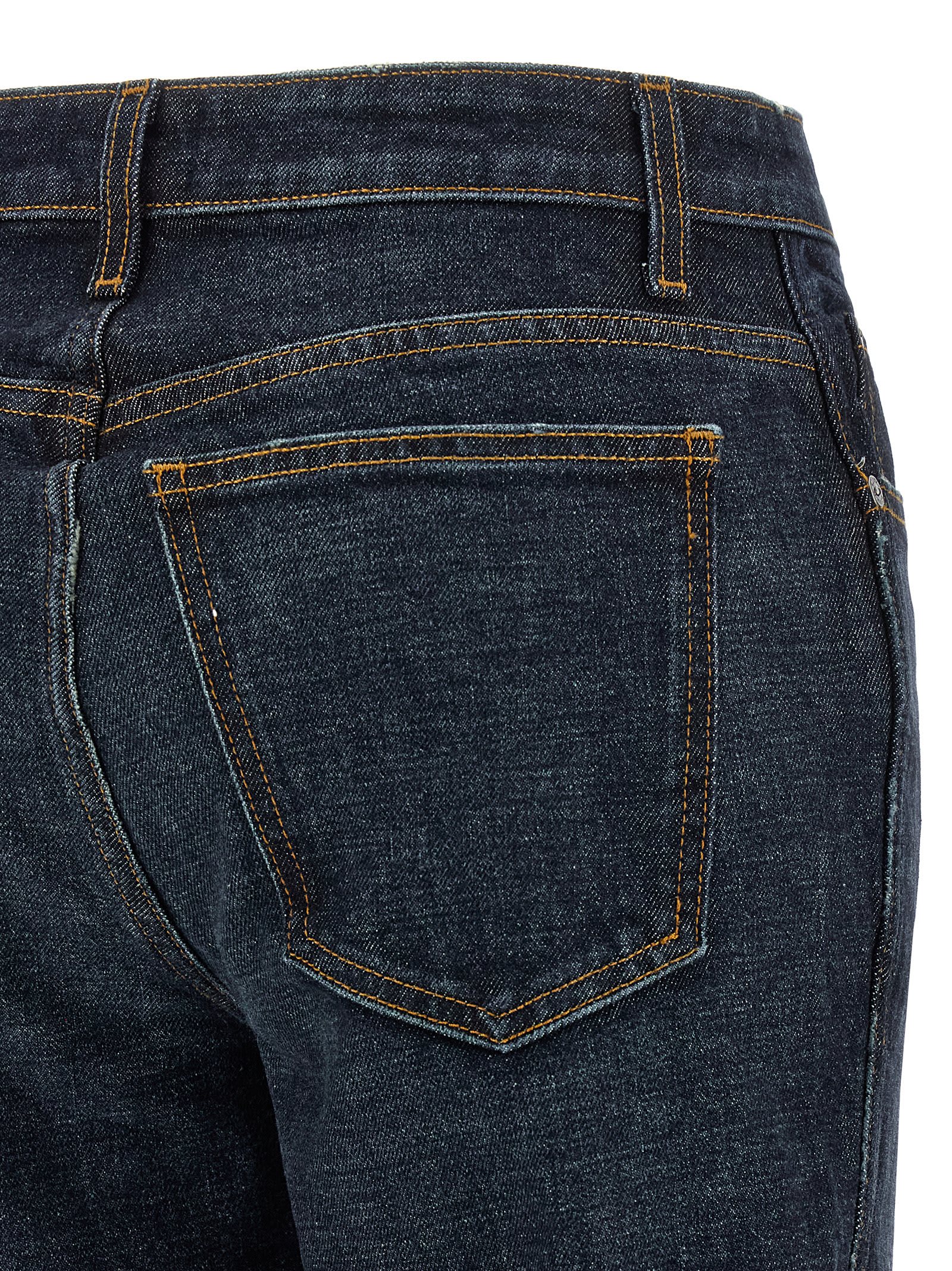 Khaite Bonnie Mid-rise Boyfriend Jeans In Blue