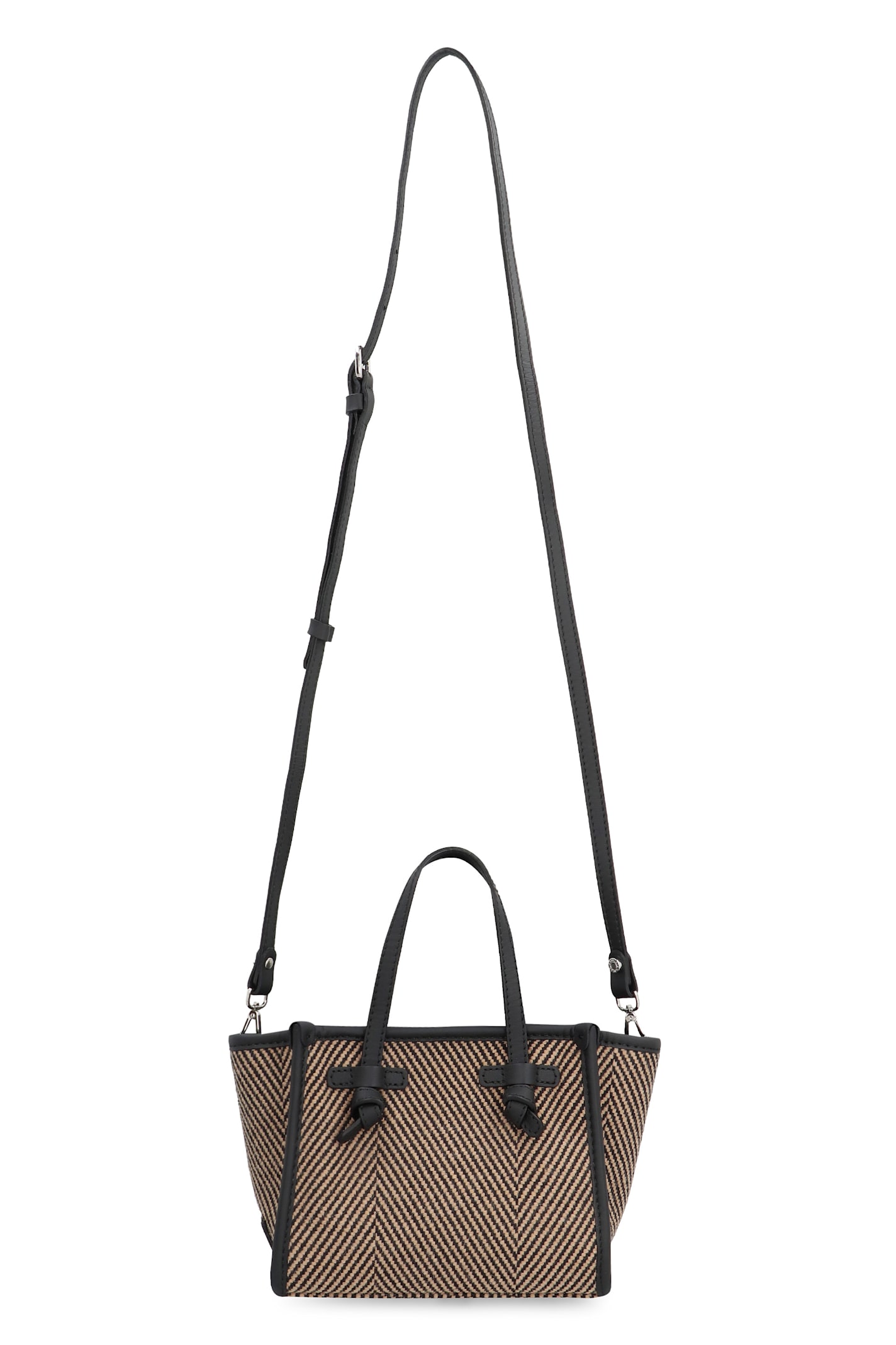 Gianni Chiarini Miss Marcella Herringbone Fabric Handbag