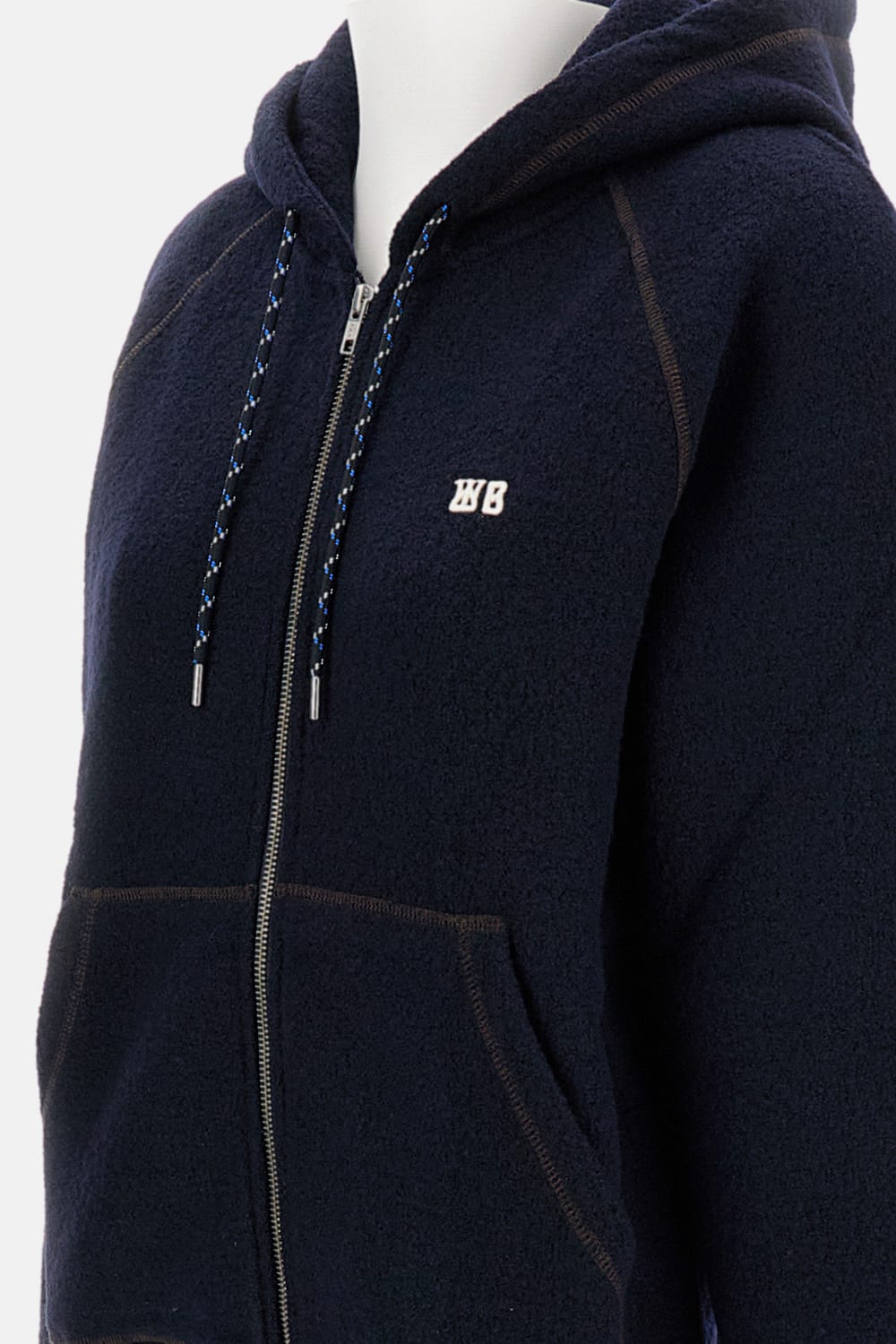 Wales Bonner Hoodie In Blue