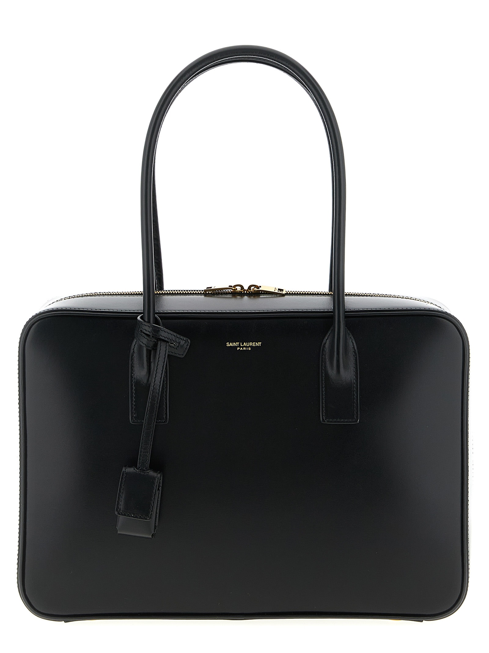 Saint Laurent Sac De Jour In Box Shoulder Bag In Black