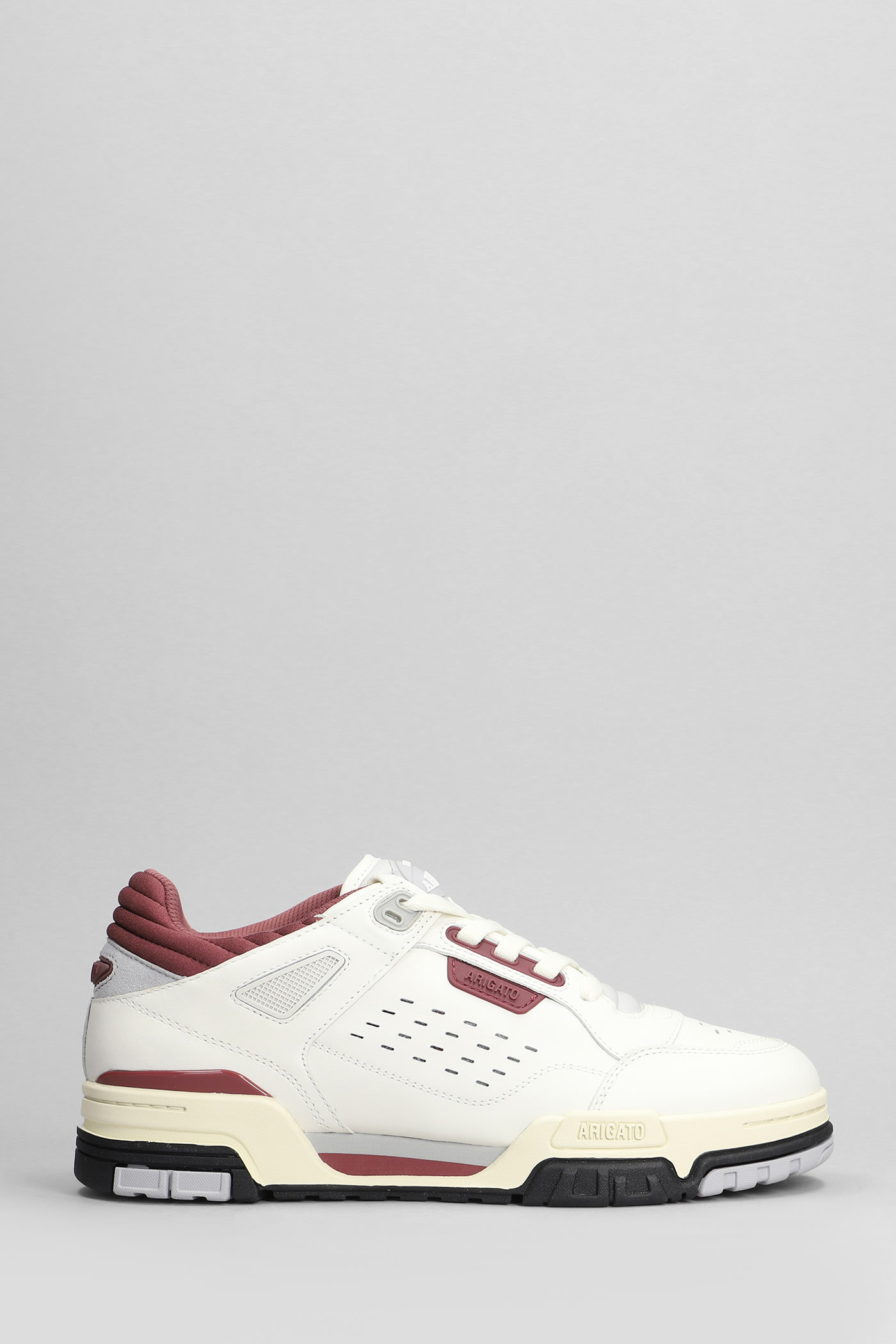 Onyx Sneaker Sneakers In White Suede And Leather