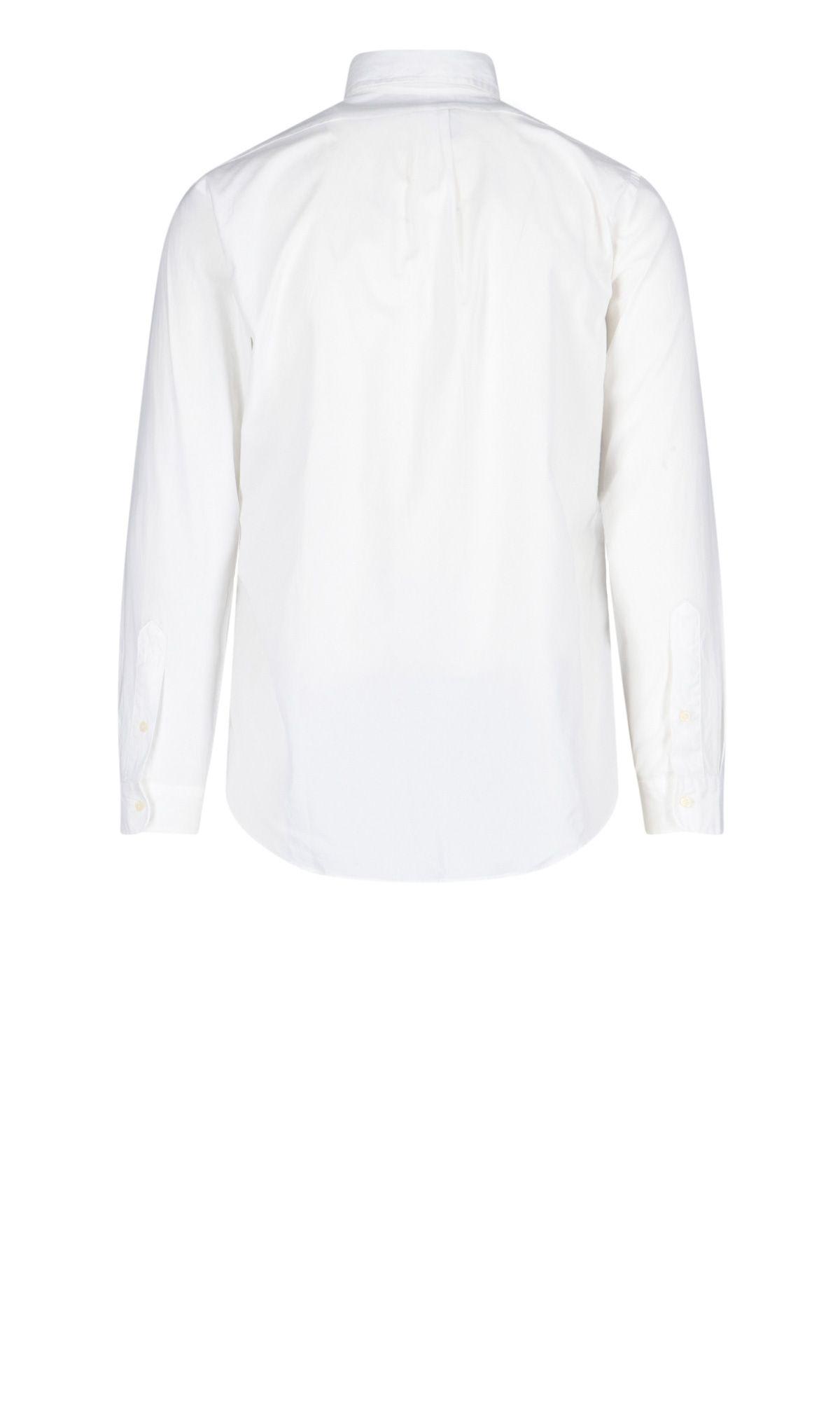 Shop Ralph Lauren Logo Shirt In White