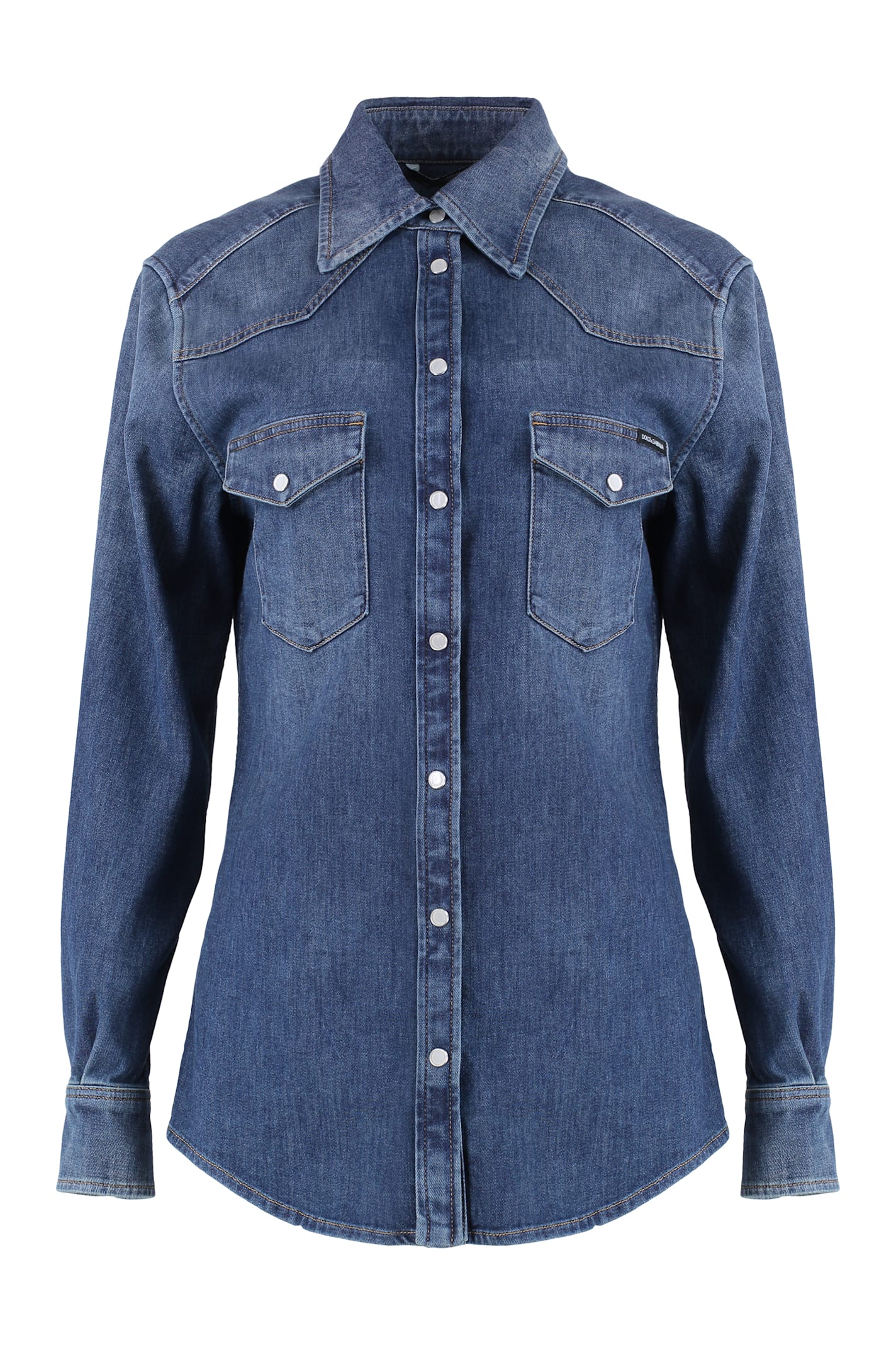 Shop Dolce & Gabbana Denim Shirt