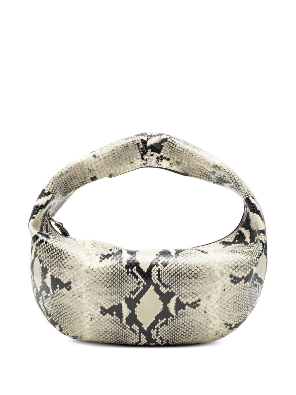 Khaite Olivia Medium Snake-effect Leather Tote In Animal Print