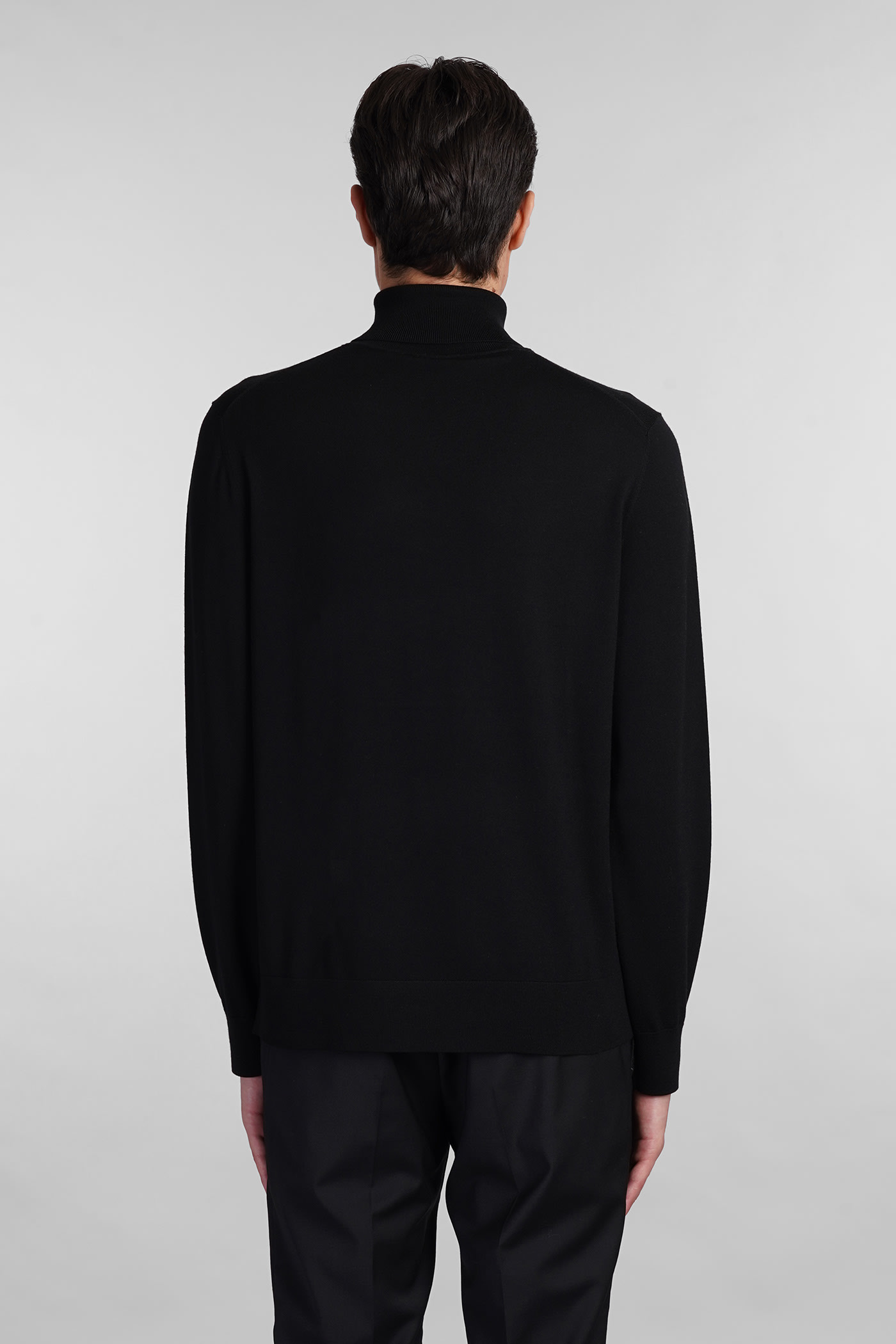 Shop Theory Knitwear In Black Wool