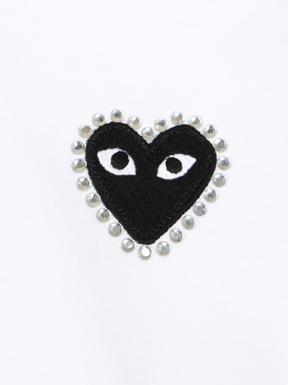Shop Comme Des Garçons Play Black Heart T-shirt