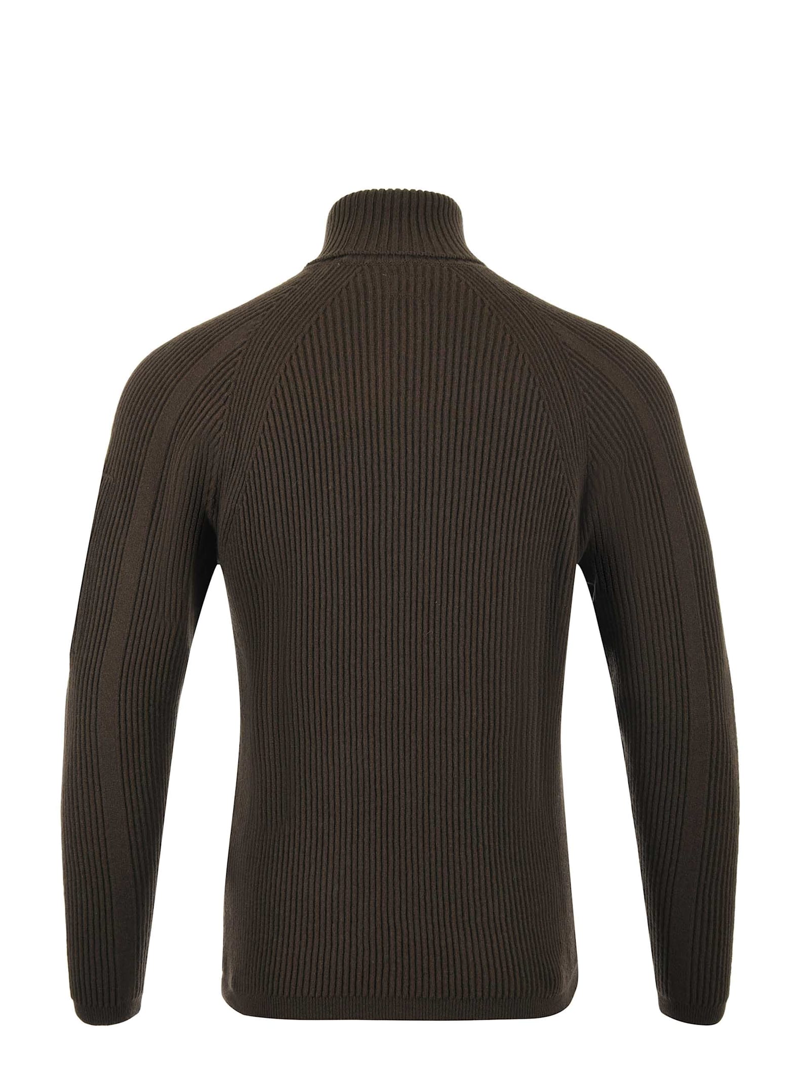 C.P. COMPANY C.P. COMPANY RIBBED WOOL BLEND TURTLENECK 